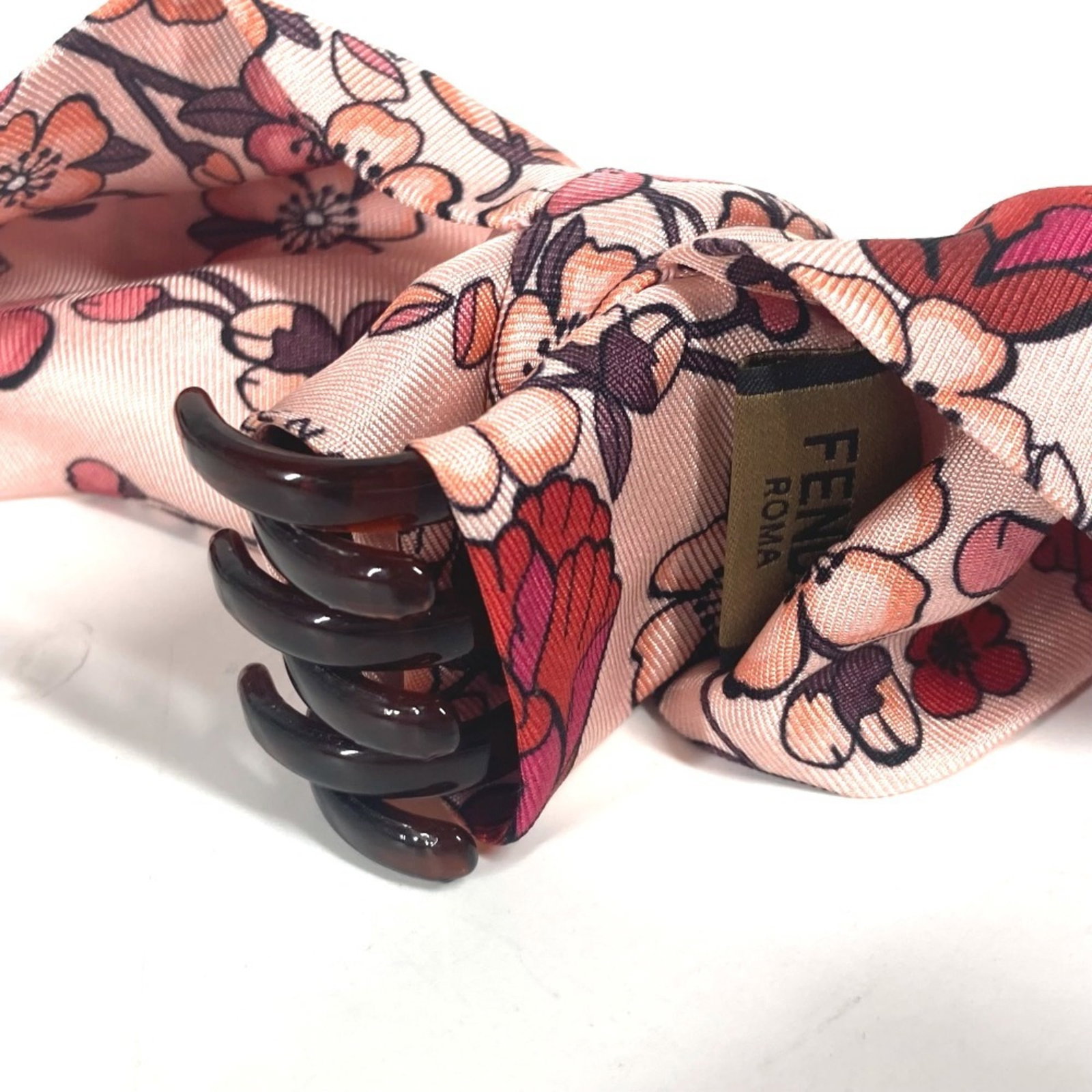 Fendi silk barrette - 3