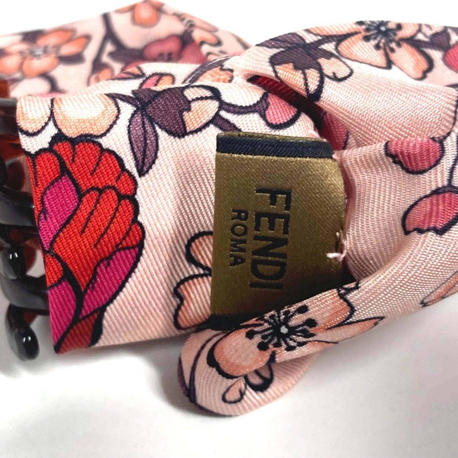 Fendi silk barrette - 4