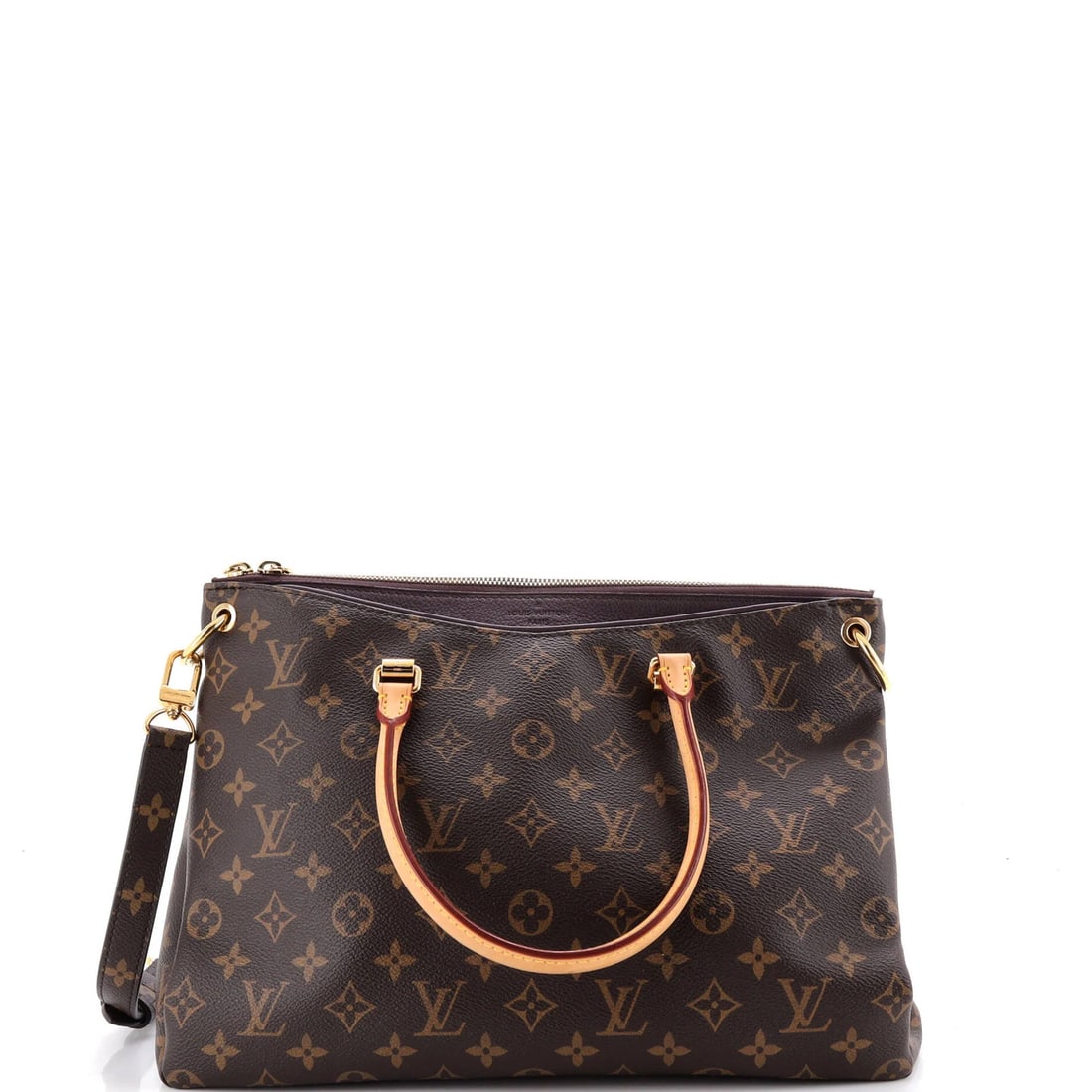 Louis Vuitton Pallas Tote Monogram Canvas with Leather (1 of 7)