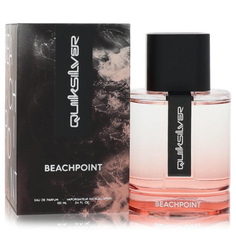 Quicksilver Beachpoint by Quicksilver Eau De Parfum Spray 3.4 oz: Quicksilver Beachpoint by Quicksilver Eau De Parfum Spray 3.4 oz Quicksilver Beachpoint Eau De Parfum Spray is a women's perfume available in a 3.4 oz size. This fragrance features Quicksilver, a