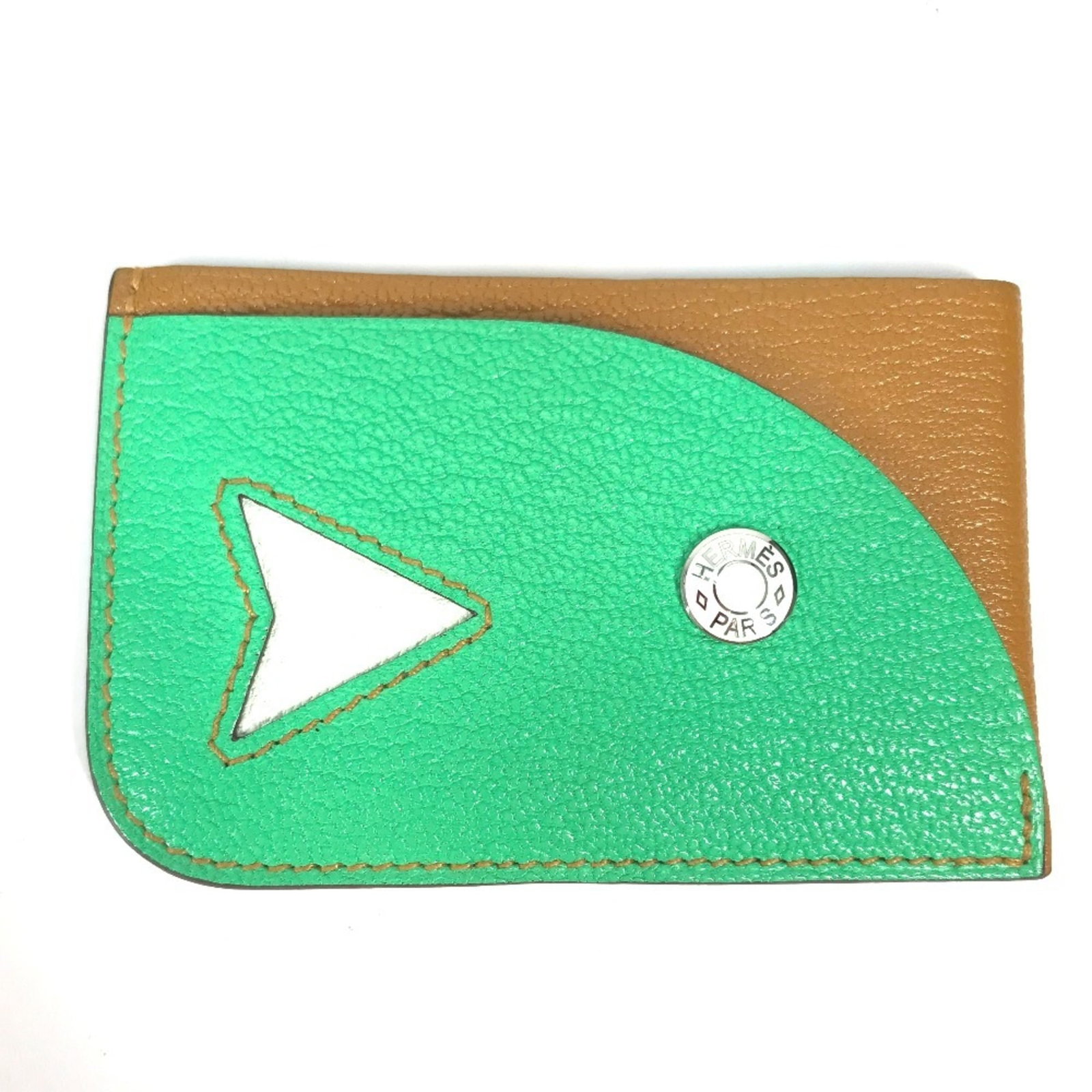 Chevre Leather Passport Cover By Hermes (1 of 8)