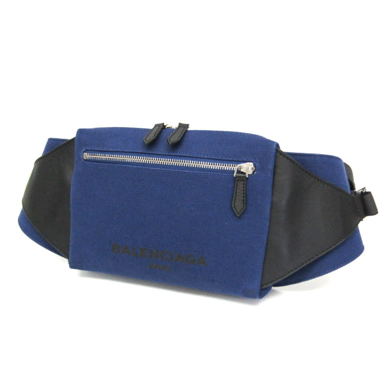 Canvas Leather Fanny Pack Balenciaga Sling Bag: Canvas Leather Fanny Pack Balenciaga Sling Bag Canvas Leather Fanny Pack Balenciaga Sling Bag - A stylish and functional accessory, this black canvas and leather sling bag features a classic design wi