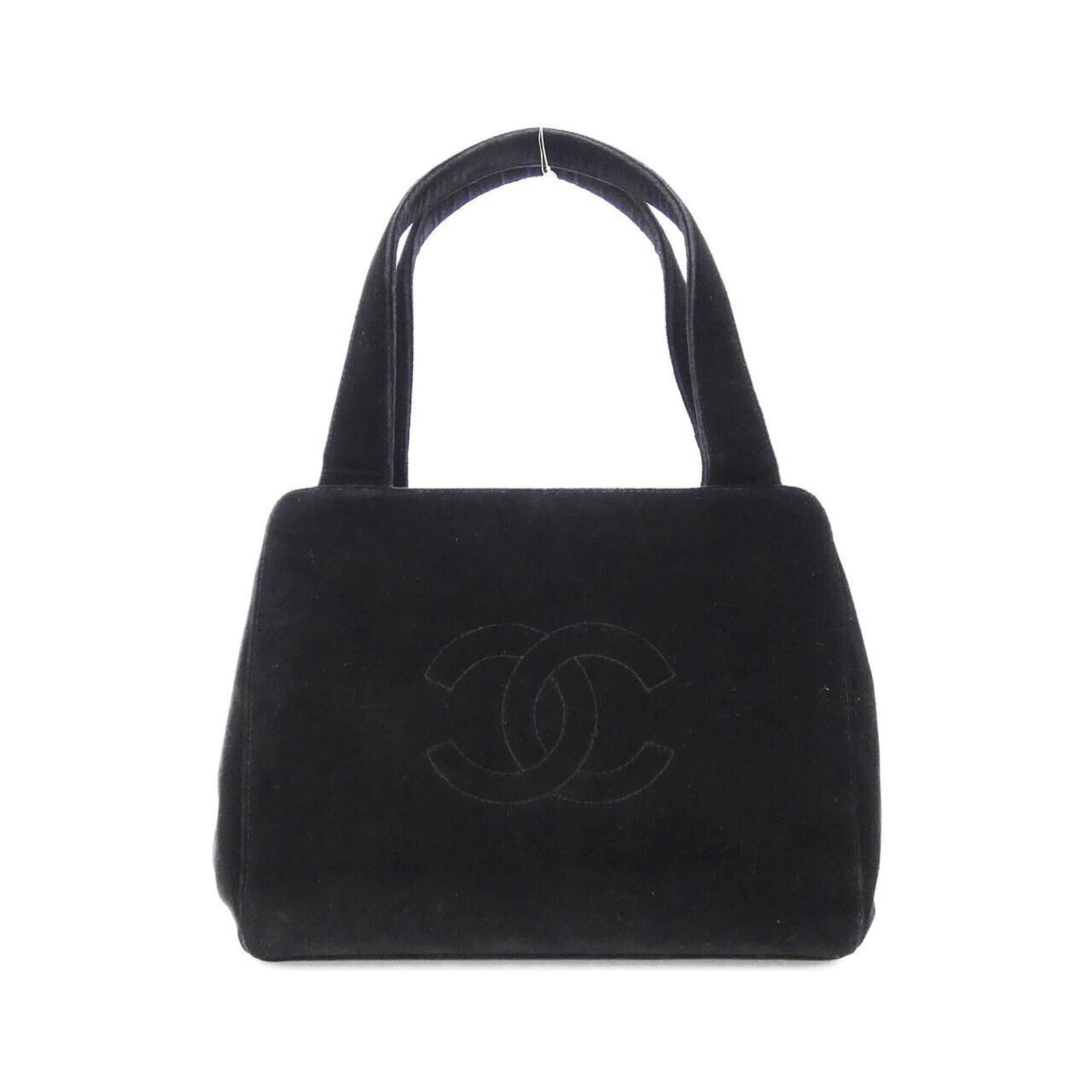 Handbag of Chanel: Handbag of Chanel The Chanel handbag features a sleek black design, measuring 18cm x 22.5cm x 9cm in size. This stylish bag bears the signature of the renowned fashion house, adding to its timeless