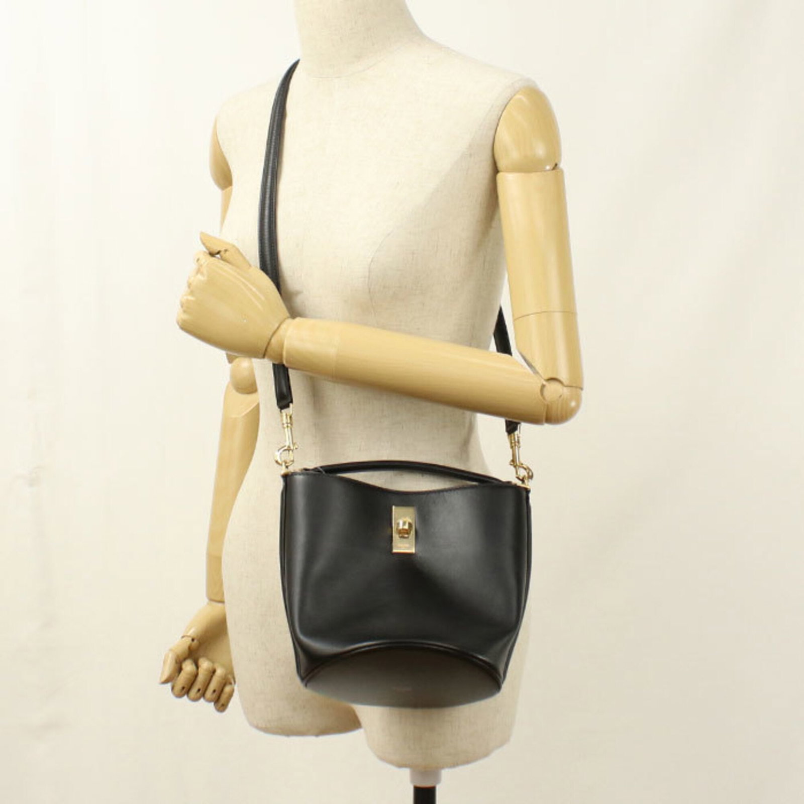 Handbag Celine Leather - 7