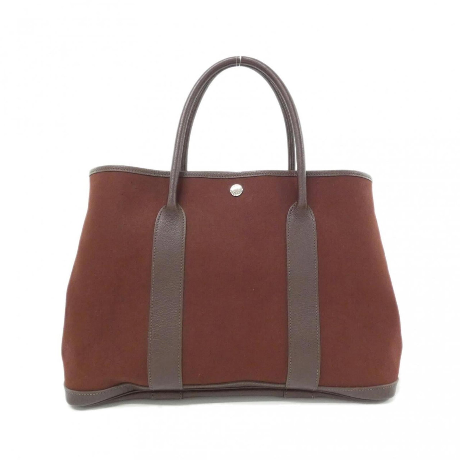 Hermes Handbag Toile Officier Buffle Skipper Leather (1 of 9)
