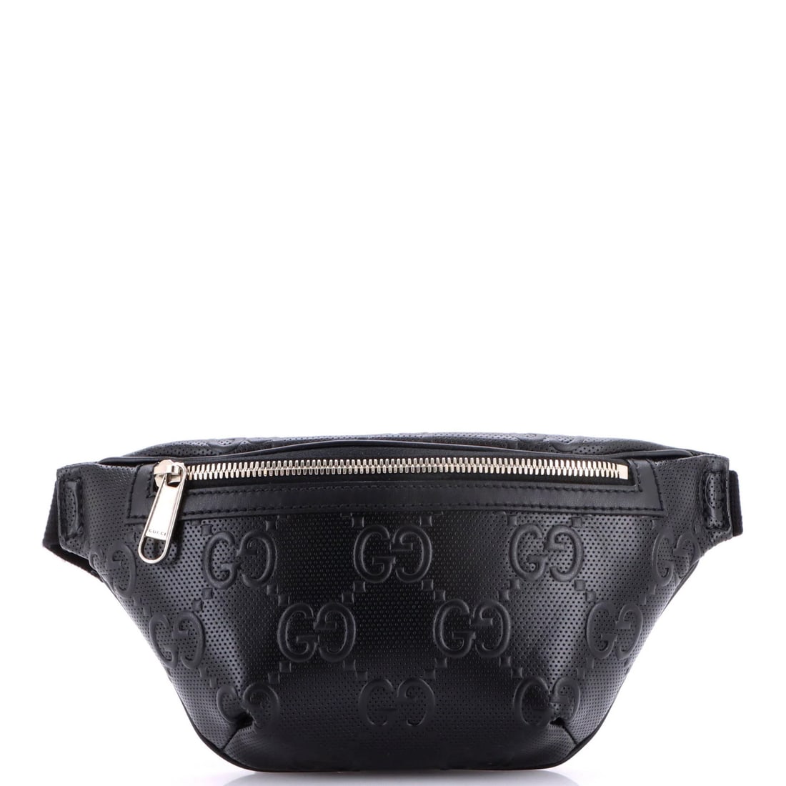 Gucci Small Leather Belt Embossed Bag Perforated GG (1 of 6)