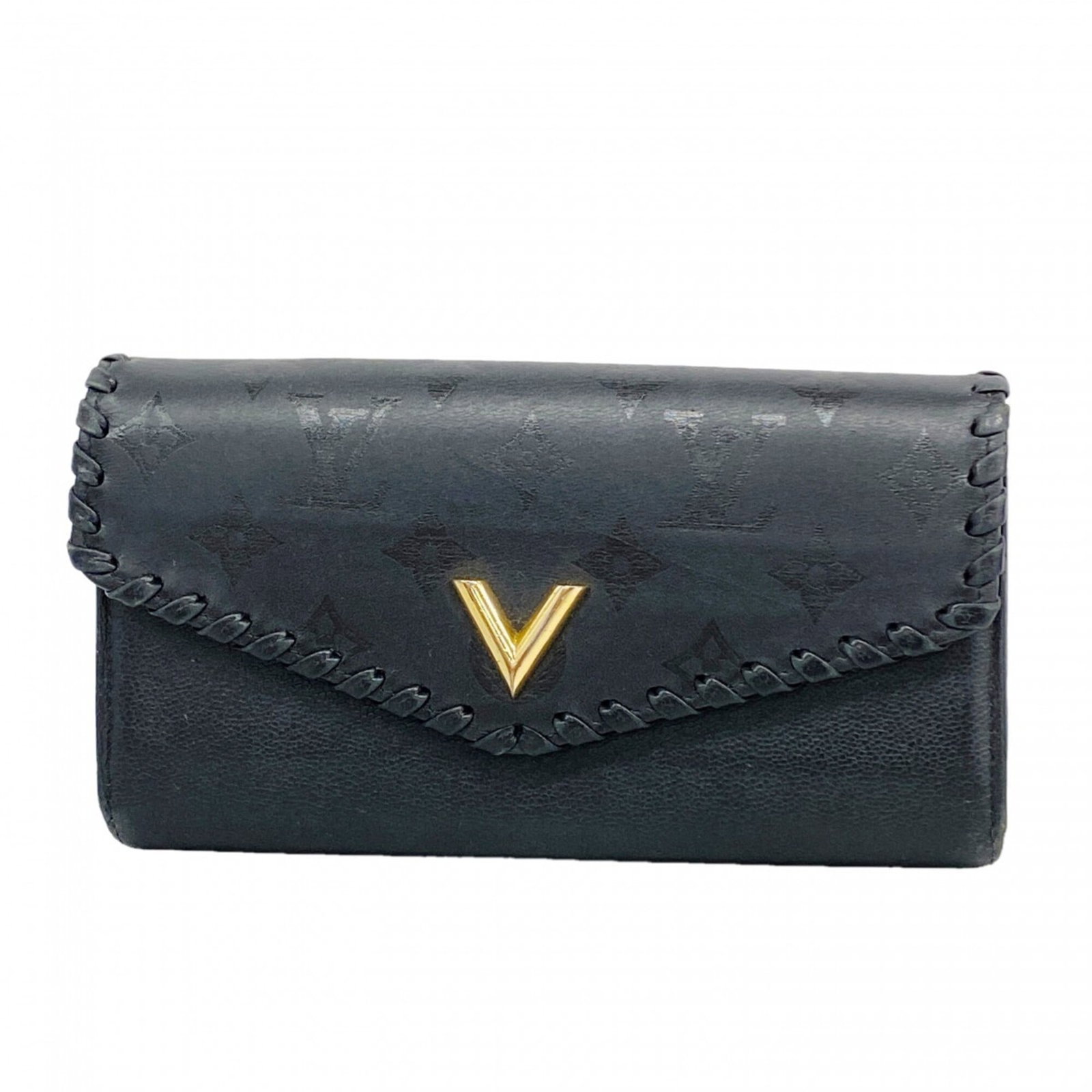 Vuitton Wallet Bi Fold Louis: Vuitton Wallet Bi Fold Louis The Louis Vuitton MPN M62059 Bi Fold Long Wallet features a sleek Noir finish, measuring 10cm x 19cm x 3cm. This stylish wallet boasts a classic bi-fold design, perfect fo