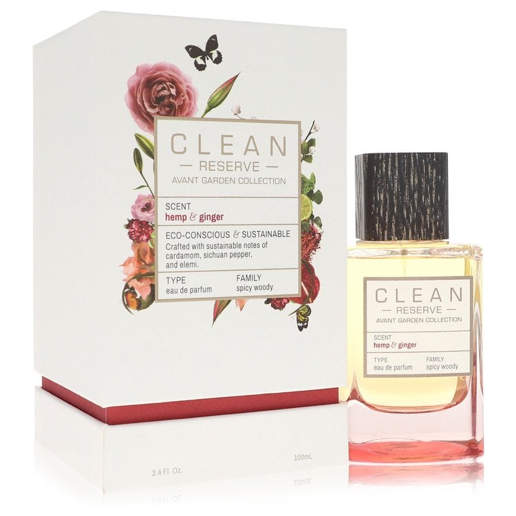 Clean Reserve Hemp & Ginger by Clean Eau De Parfum Spray (Unisex) 3.4 oz: Clean Reserve Hemp & Ginger by Clean Eau De Parfum Spray (Unisex) 3.4 oz Clean Reserve Hemp & Ginger by Clean Eau De Parfum Spray (Unisex) 3.4 oz - A unisex fragrance featuring hemp and ginger notes,