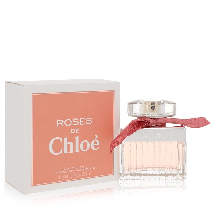 Roses De Chloe by Chloe Eau De Toilette Spray 1.7 oz: Roses De Chloe by Chloe Eau De Toilette Spray 1.7 oz Roses De Chloe by Chloe Eau De Toilette Spray offers an alluring floral fragrance with notes of rose and amber, combined with timeless musky accord