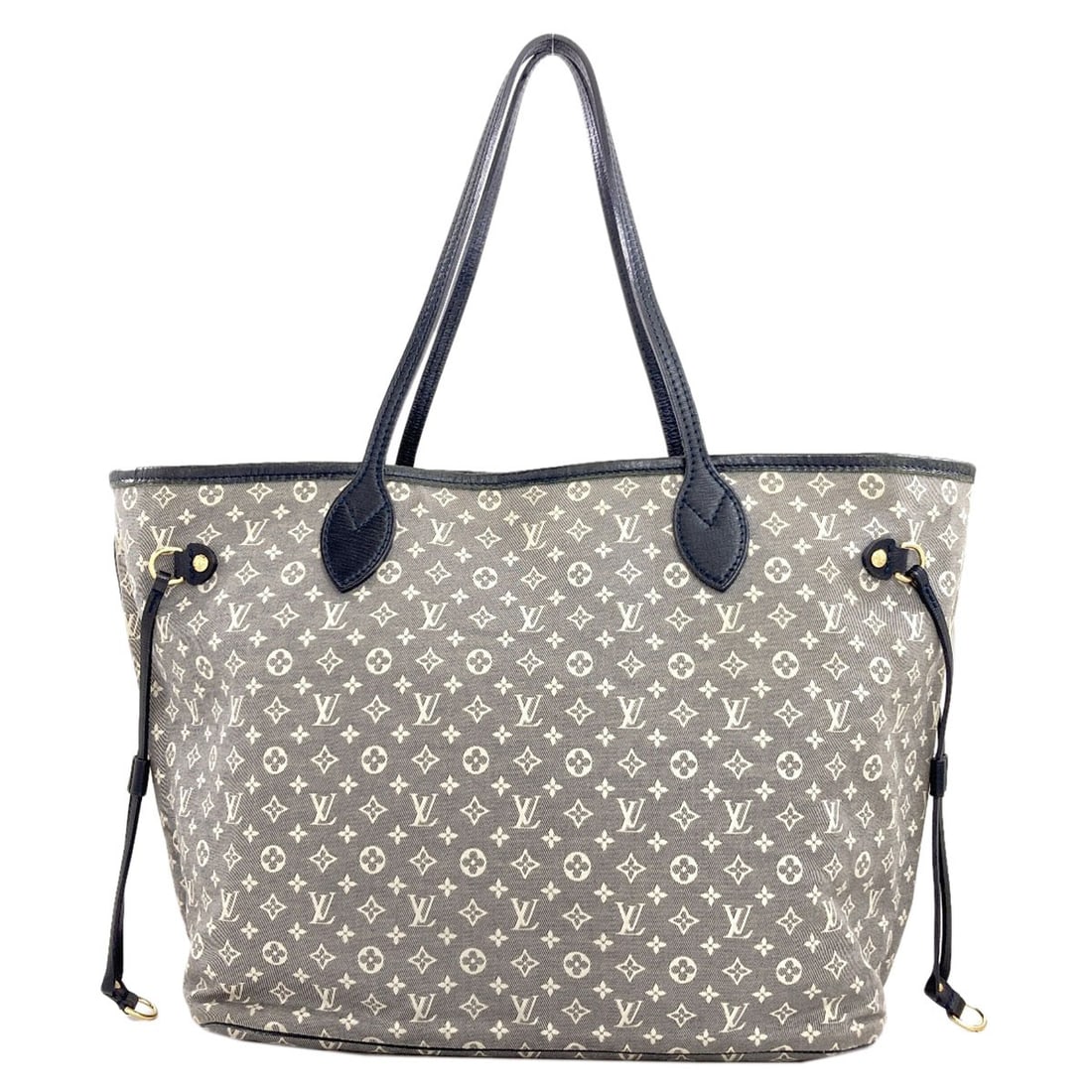 Monogram Lee M40514 Neverfull Louis Vuitton Tote Bag: Monogram Lee M40514 Neverfull Louis Vuitton Tote Bag Navy Monogram Lee Tote Bag from LOUIS VUITTON, featuring the iconic Monogram pattern and a classic tote design. Made with high-quality materials, t