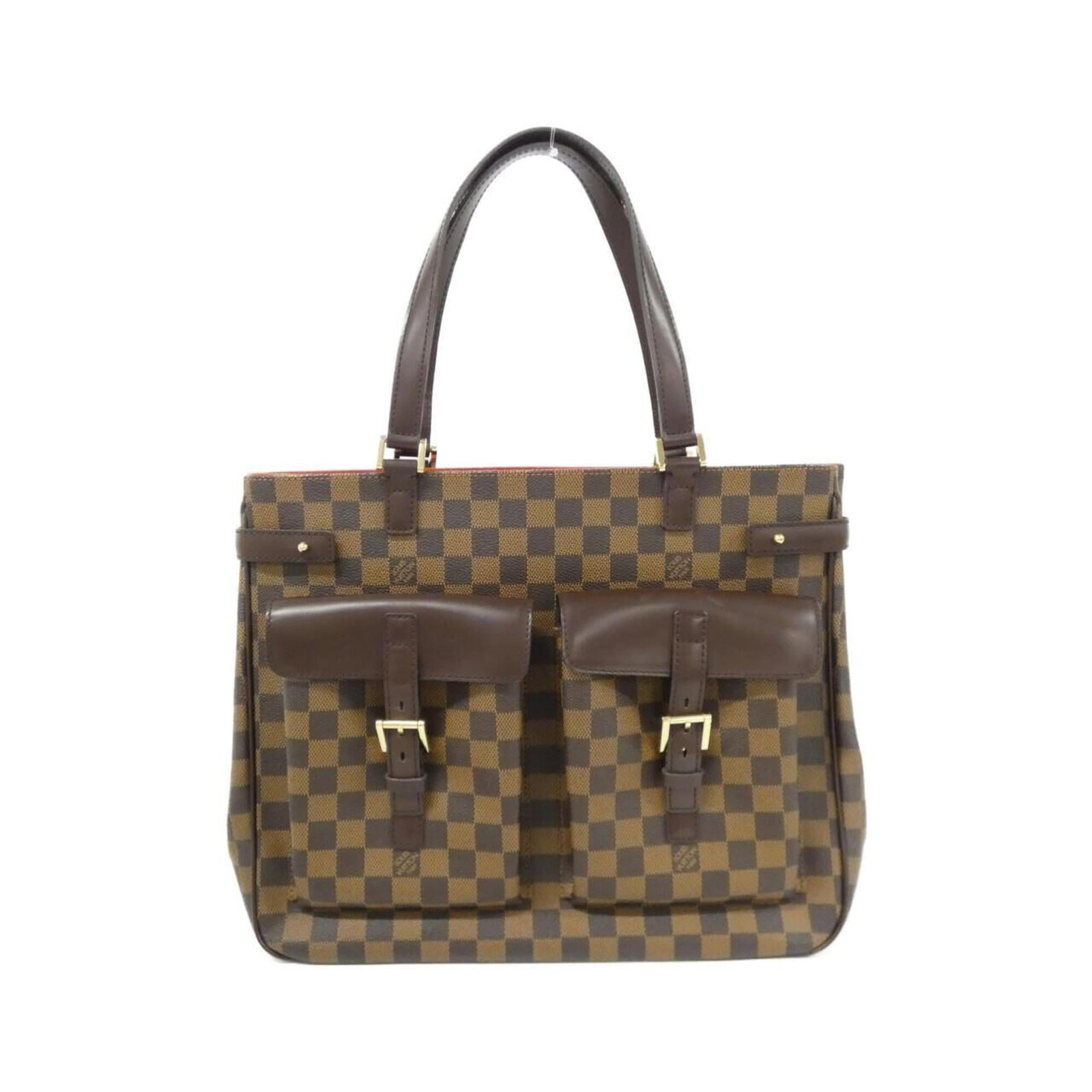 Canvas Coated Louis Vuitton Handbag: Canvas Coated Louis Vuitton Handbag Canvas Coated Louis Vuitton Handbag - A stylish and practical accessory, this brown handbag features coated canvas material and measures 30cm x 36cm x 11cm. The