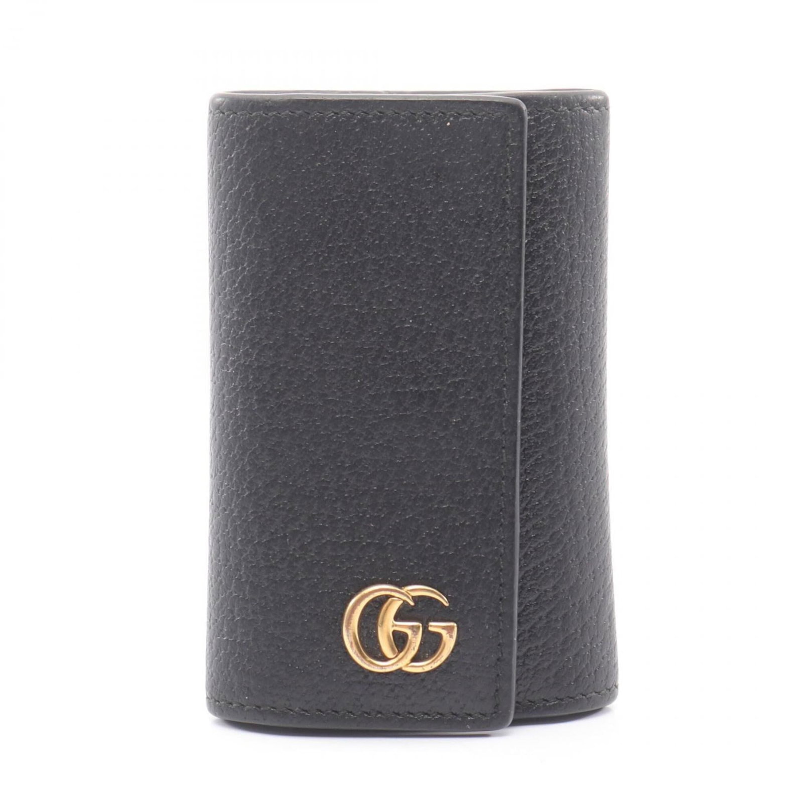Keycase Leather by Gucci: Keycase Leather by Gucci Keycase Leather by Gucci - A sleek and sophisticated accessory, this black leather keycase measures 11cm x 7cm x 2cm and features a classic design that complements any style. 