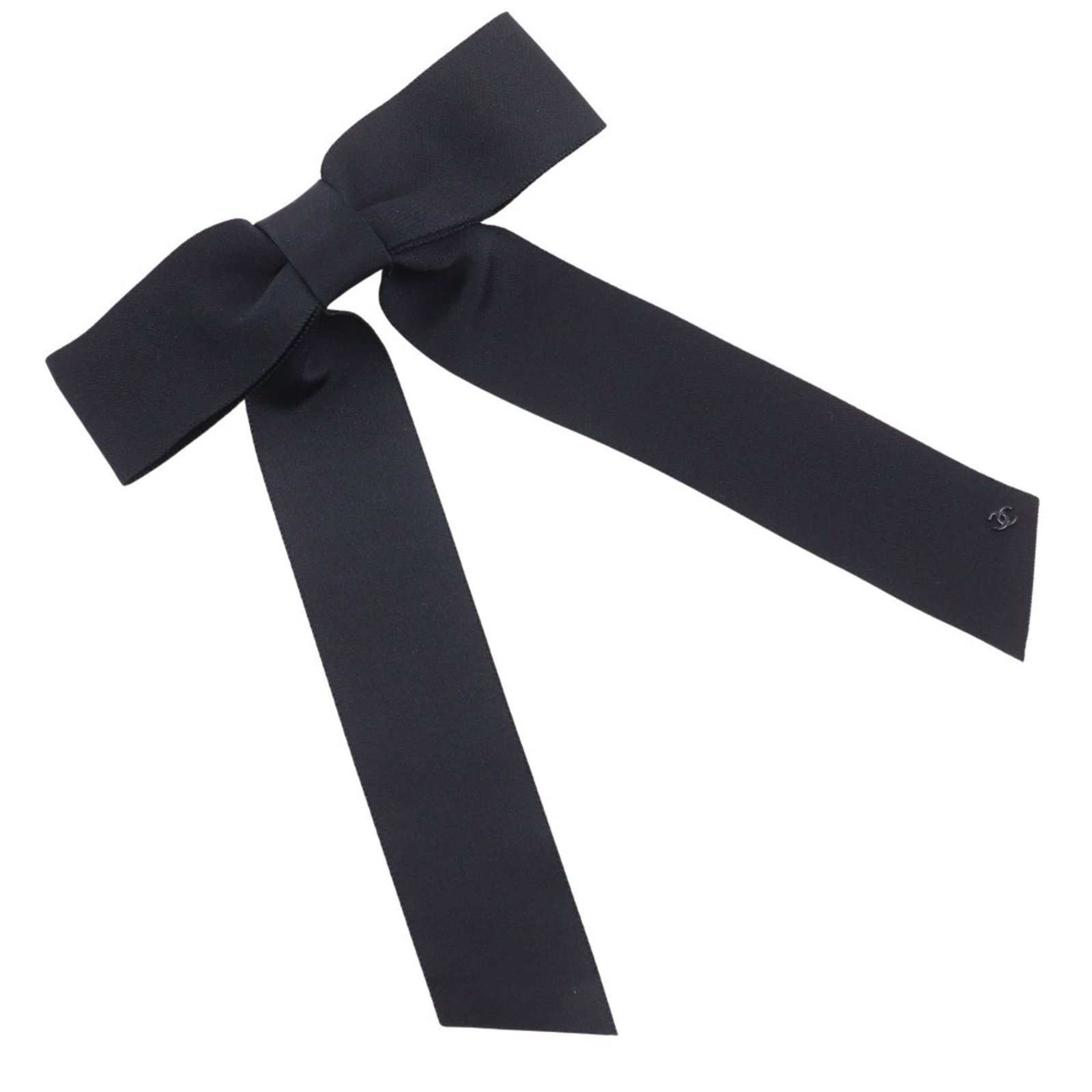 Chanel satin barrette (1 of 5)