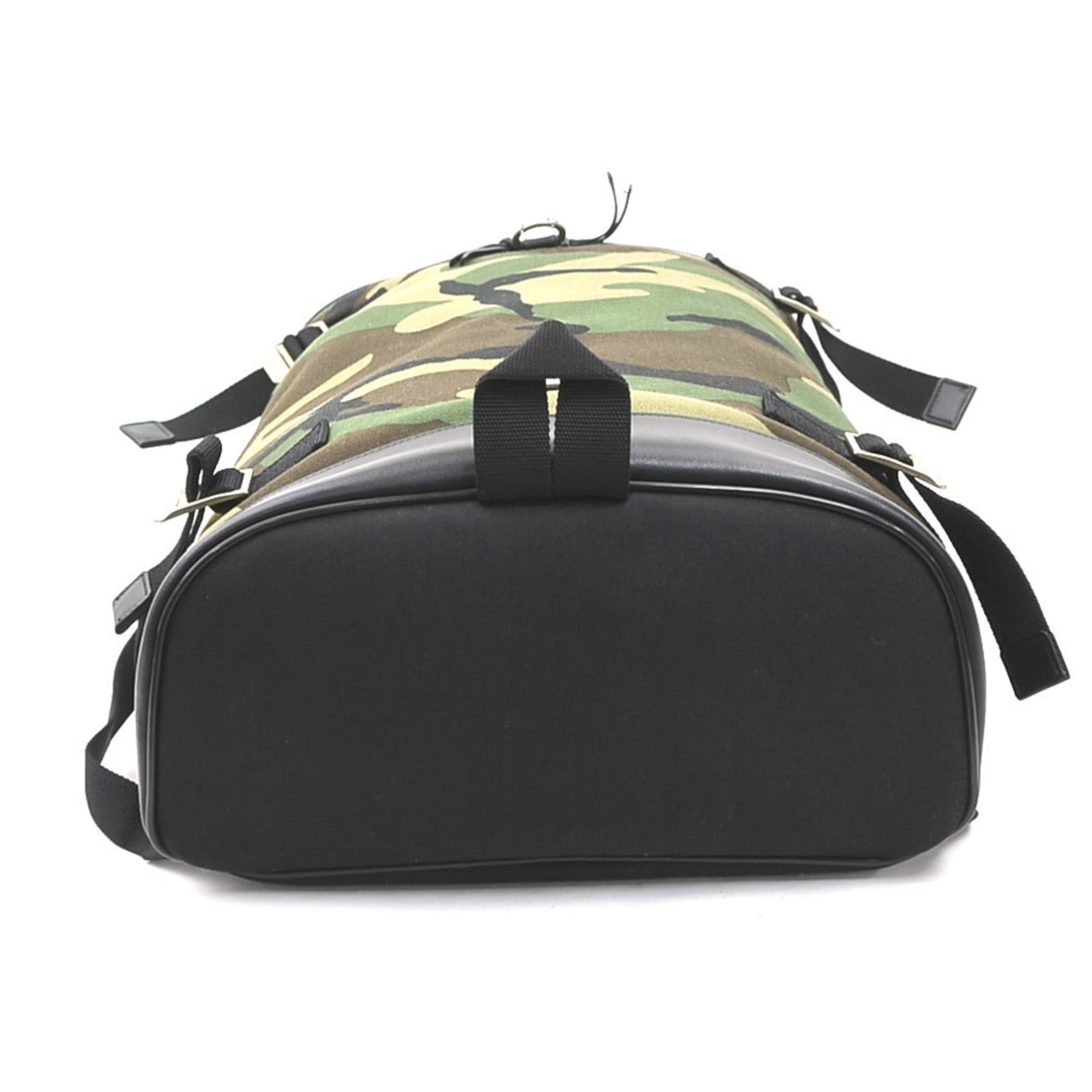 Canvas leather backpack from Saint Laurent - 4