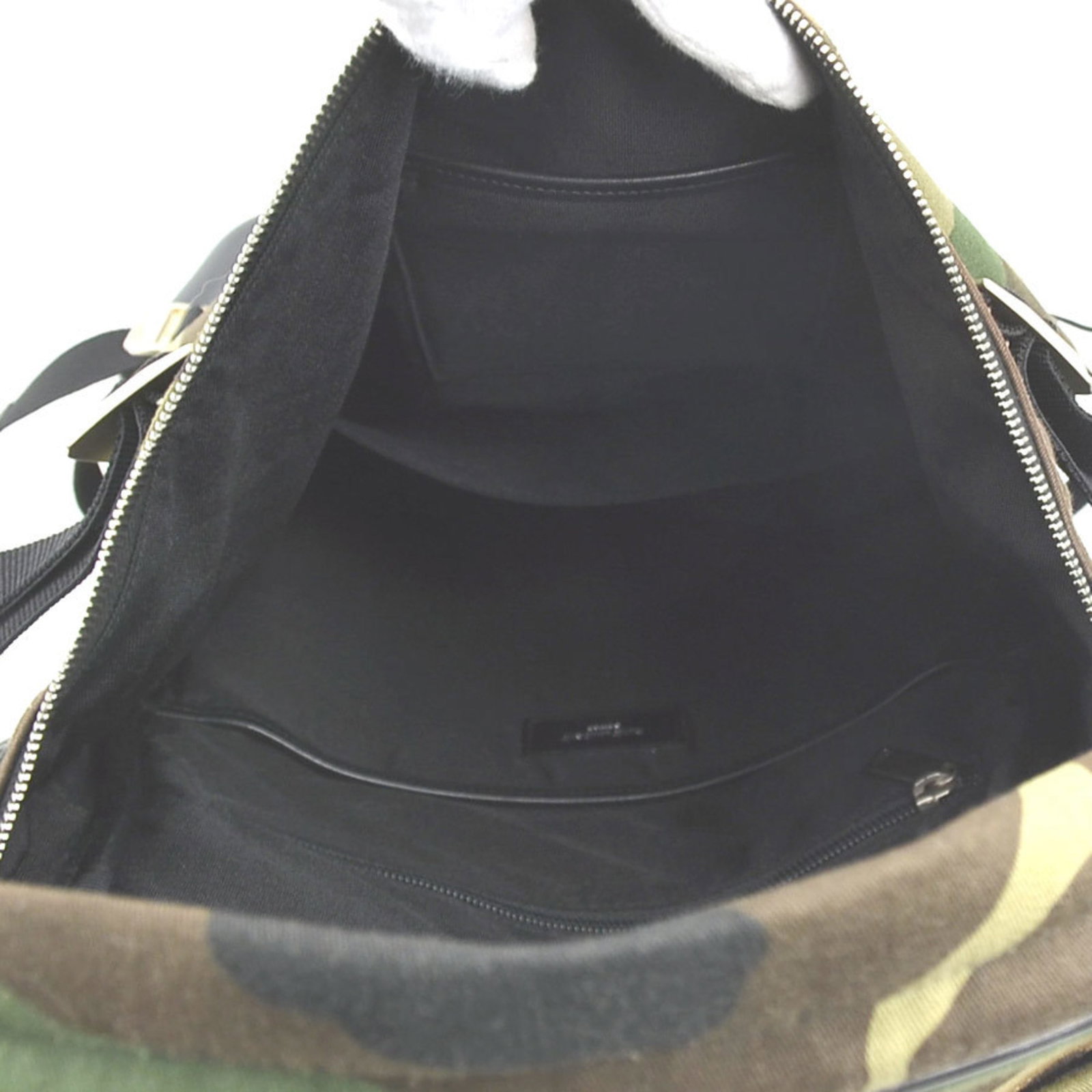 Canvas leather backpack from Saint Laurent - 5
