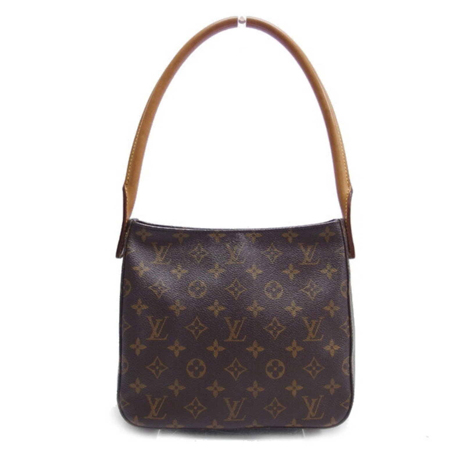 Shoulder Bag Monogram By Louis Vuitton: Shoulder Bag Monogram By Louis Vuitton Monogrammed luxury at its finest, this Louis Vuitton shoulder bag boasts the iconic monogram pattern in gold hardware. Measuring 21cm x 24cm x 10cm, it's a