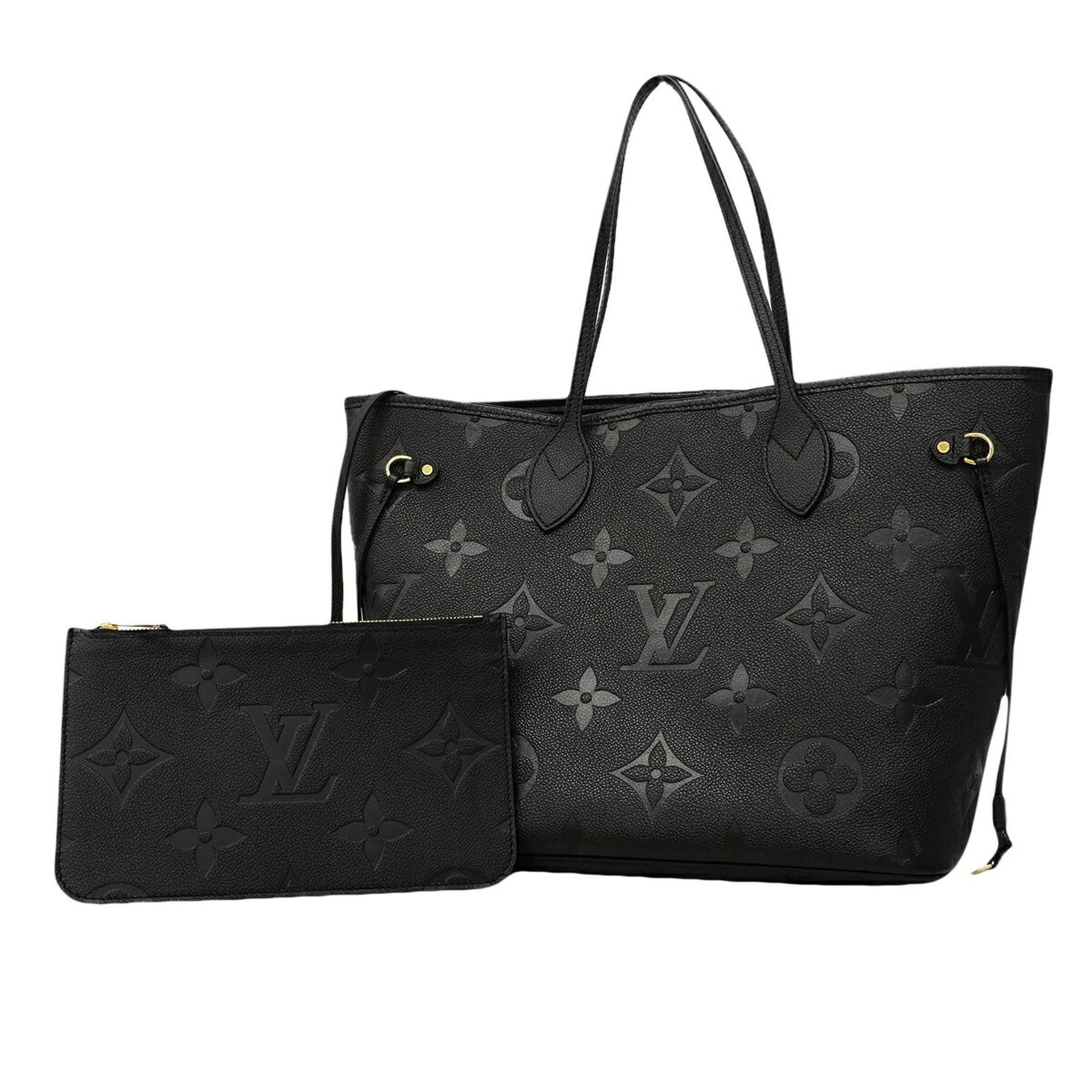 Louis Vuitton Tote Bag: Louis Vuitton Tote Bag Louis Vuitton's iconic tote bag features a sleek Noir color and measures 29cm x 32cm x 16cm. The classic design and timeless style make it a versatile accessory for everyday use