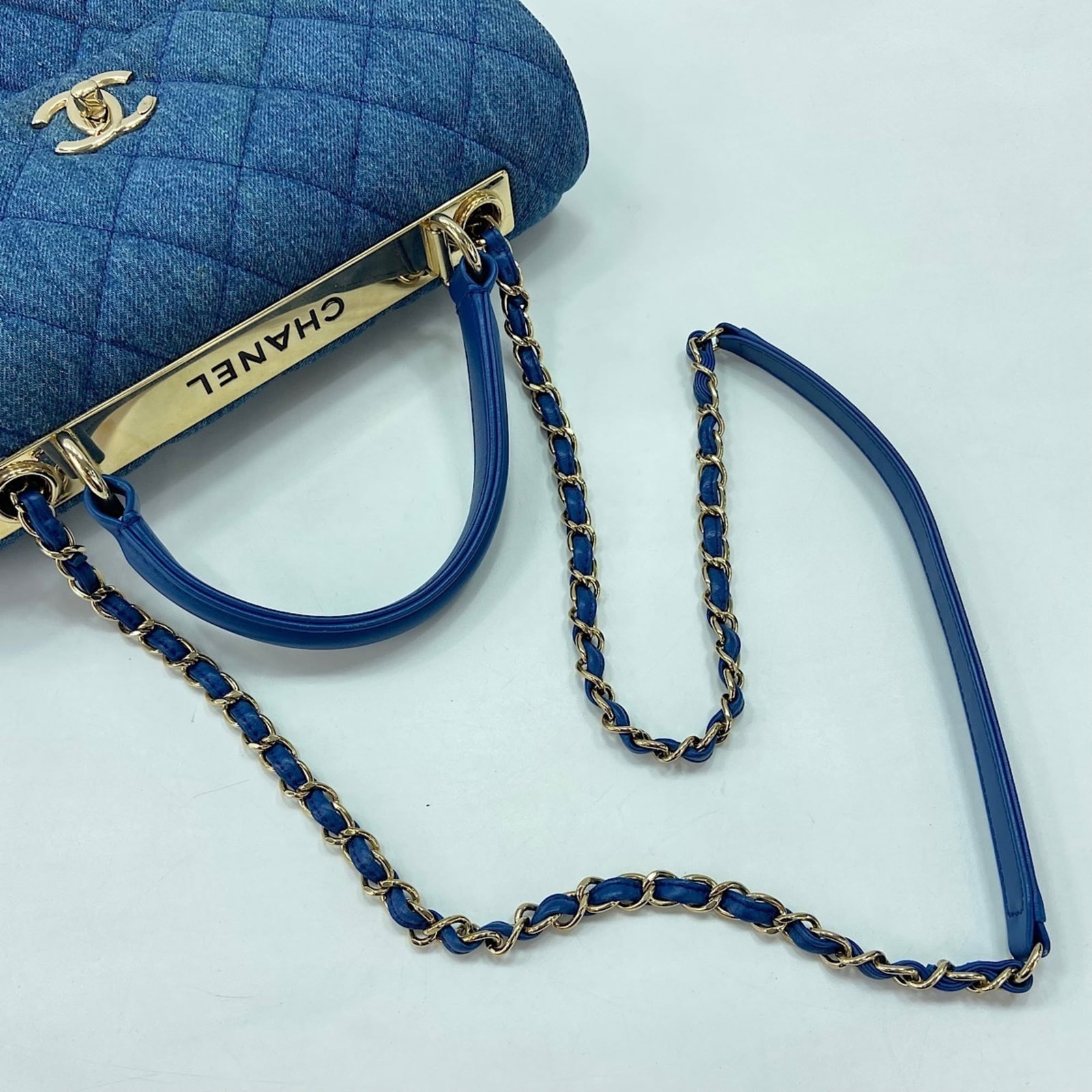 Chanel denim handbag - 10