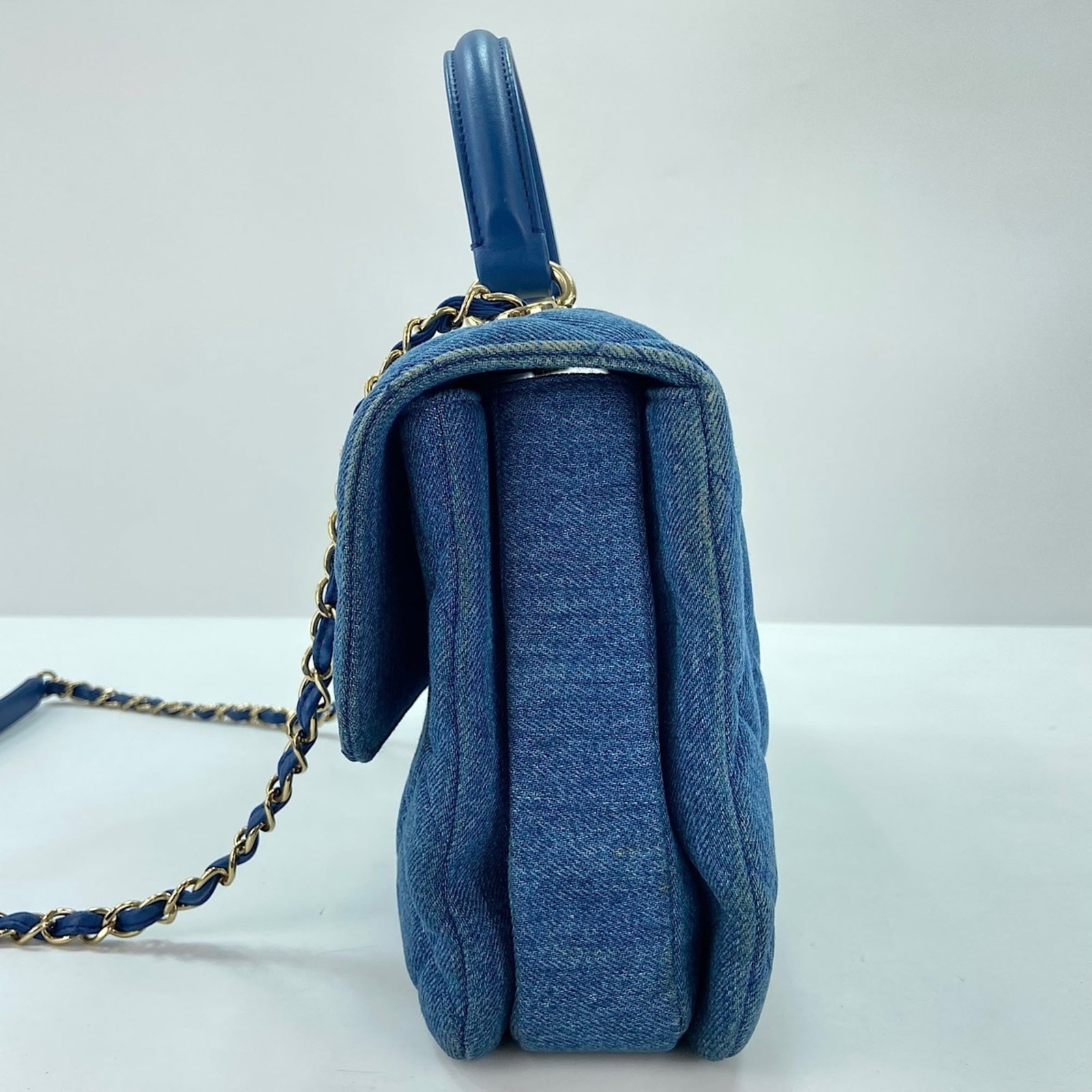 Chanel denim handbag - 5