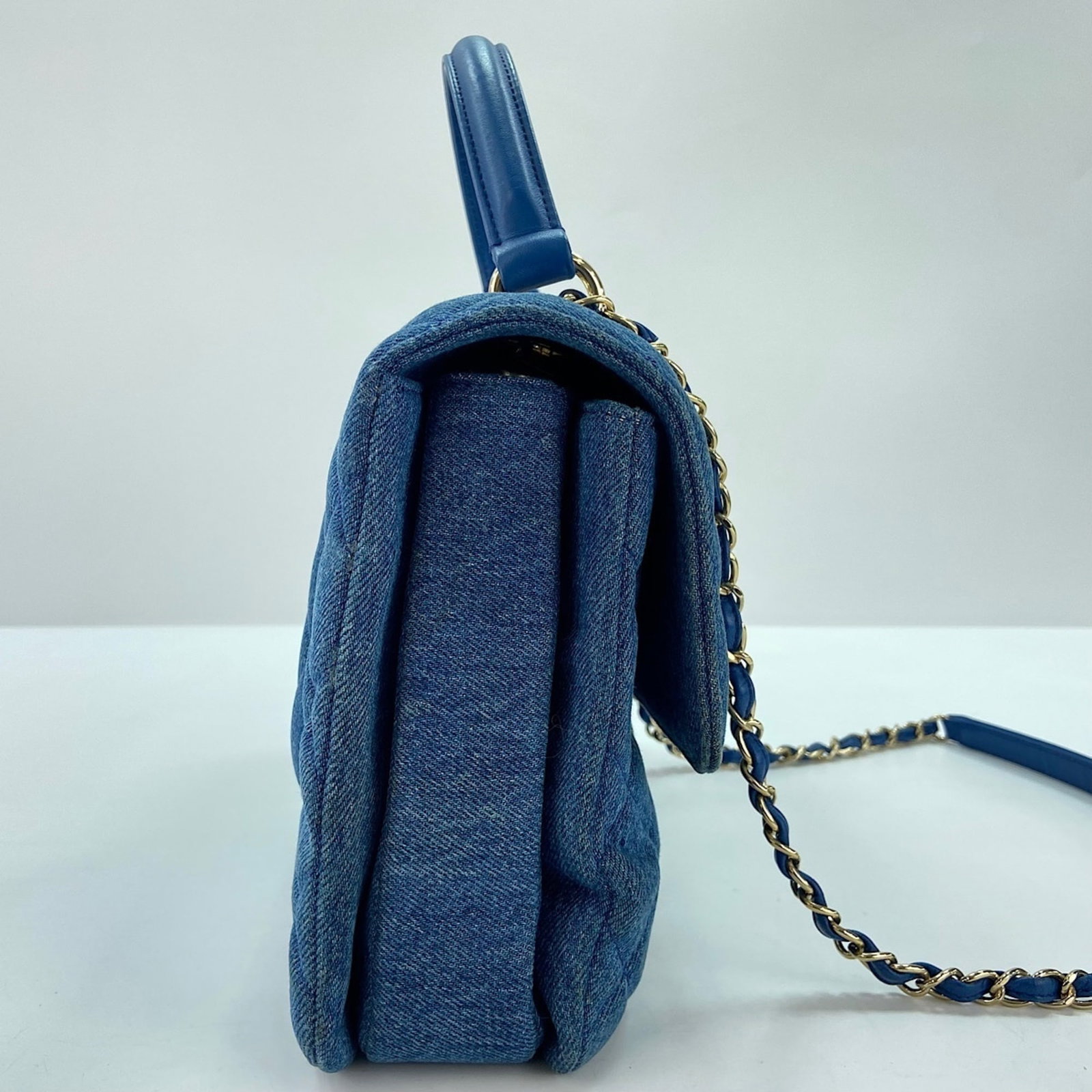 Chanel denim handbag - 6