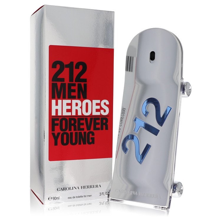 212 Heroes by Carolina Herrera Eau De Toilette Spray 3 oz: 212 Heroes by Carolina Herrera Eau De Toilette Spray 3 oz 3 oz Eau De Toilette Spray by Carolina Herrera's iconic 212 Heroes cologne, designed to evoke the essence of masculinity and sophistication. T