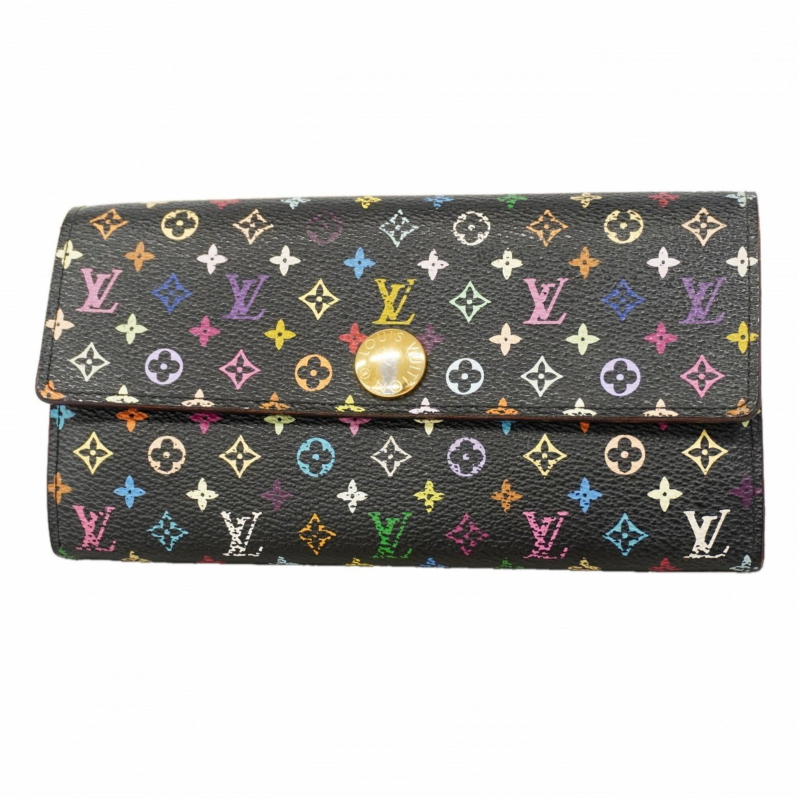 Vuitton Wallet Bi Fold Louis: Vuitton Wallet Bi Fold Louis The Vuitton Wallet Bi Fold Louis in Grenade and Noir offers a sleek, sophisticated design with its bi-fold structure and premium materials. Measuring 10cm x 19cm x 2.5cm, 