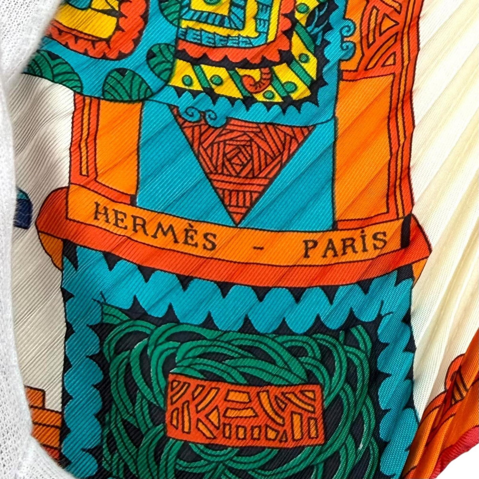 Hermes Silk Scarf - 6