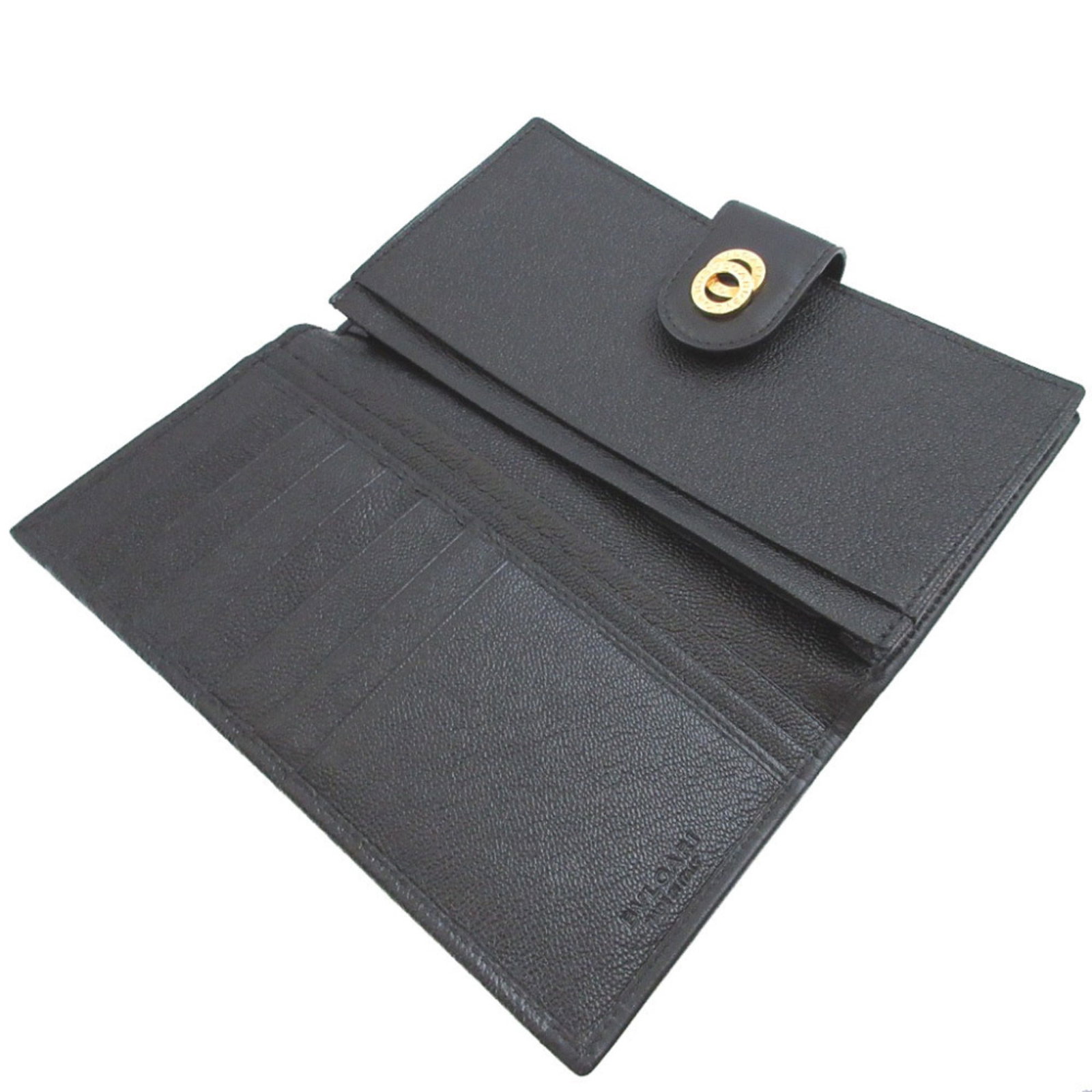 Long Bi fold Wallet Leather - 4