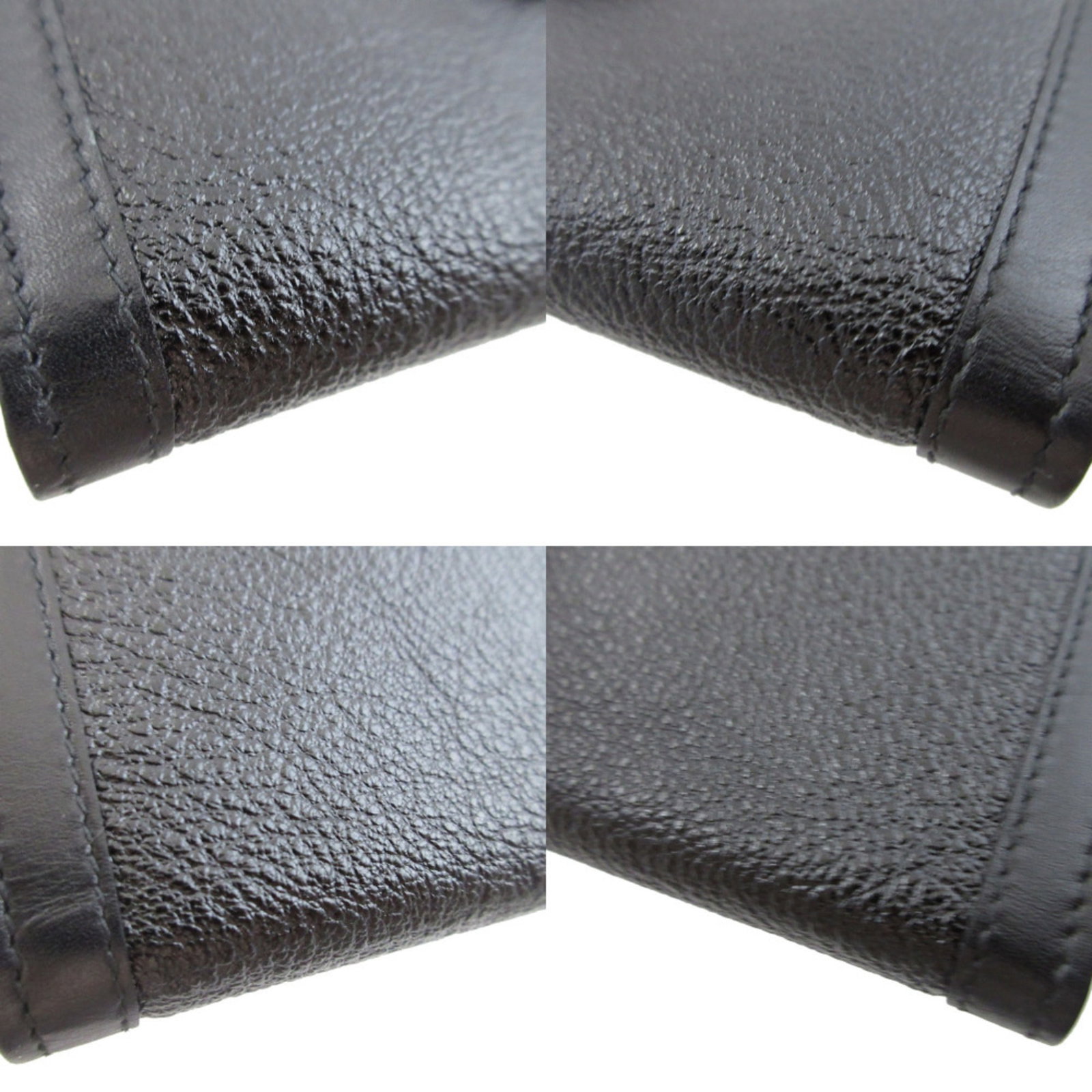 Long Bi fold Wallet Leather - 7