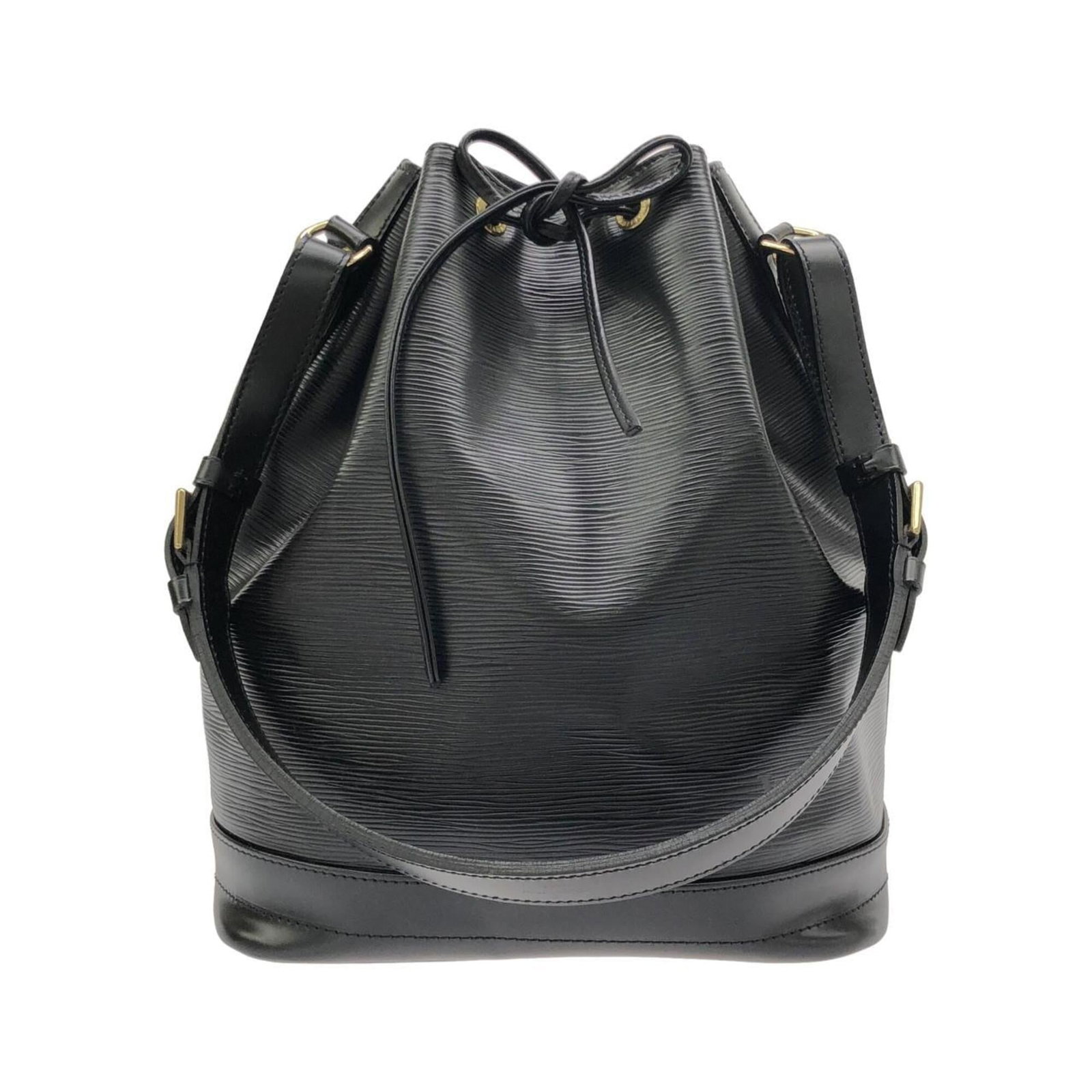 Shoulder Bag Leather Louis Vuitton: Shoulder Bag Leather Louis Vuitton Black Calf Leather Louis Vuitton Shoulder Bag with Gold Hardware. This classic shoulder bag features high-quality leather and elegant gold hardware, making it a