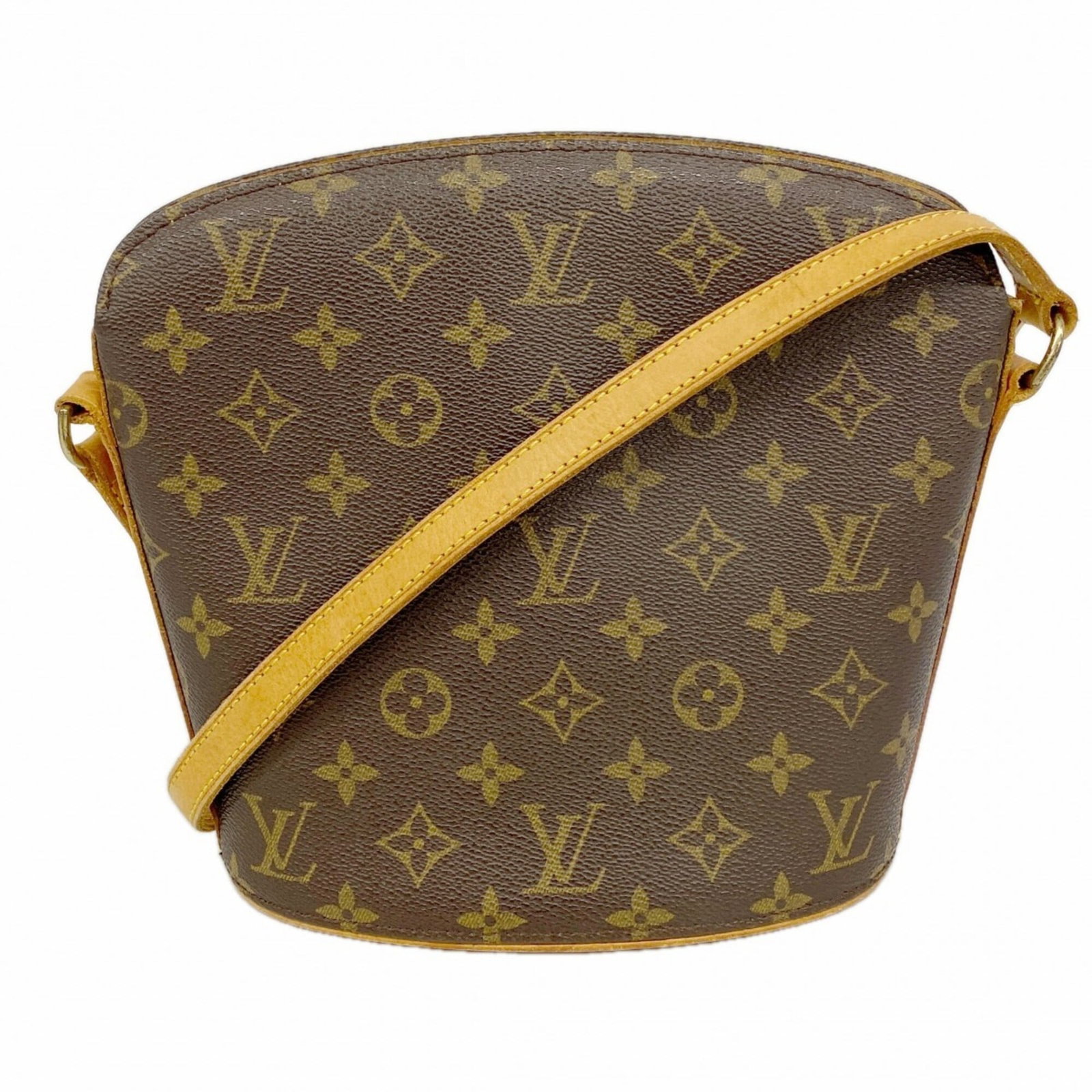 Shoulder bag from Louis Vuitton: Shoulder bag from Louis Vuitton Brown Louis Vuitton shoulder bag with dimensions 22cm x 20cm x 10cm, featuring the classic M51290 design. This stylish and compact bag is perfect for everyday use, its