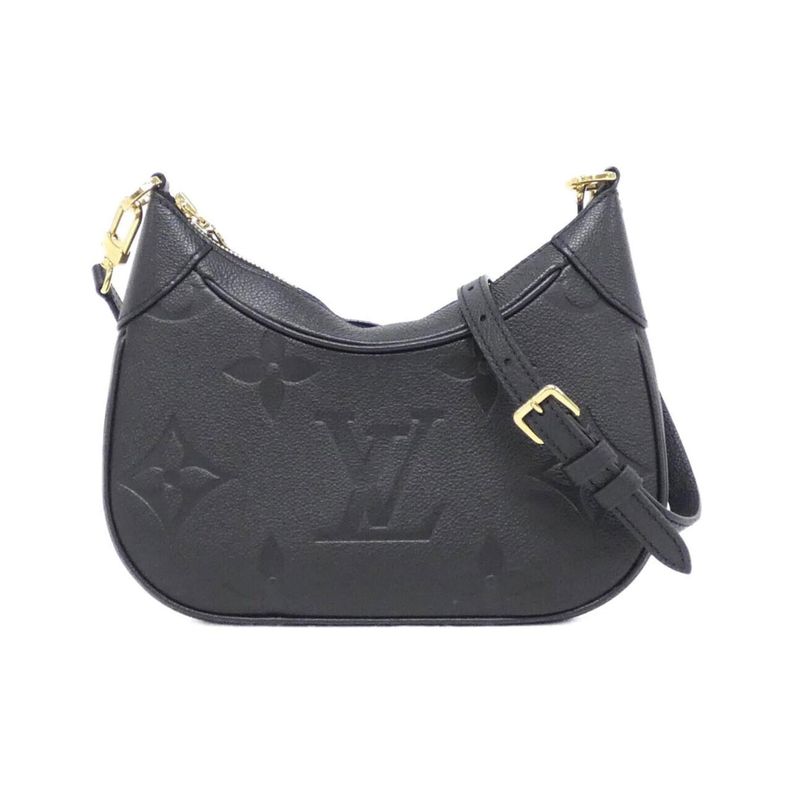 Shoulder bag from Louis Vuitton: Shoulder bag from Louis Vuitton Black Louis Vuitton shoulder bag with dimensions 16cm x 24cm x 7cm. This stylish bag features the iconic monogram pattern and sleek design that has become synonymous wi