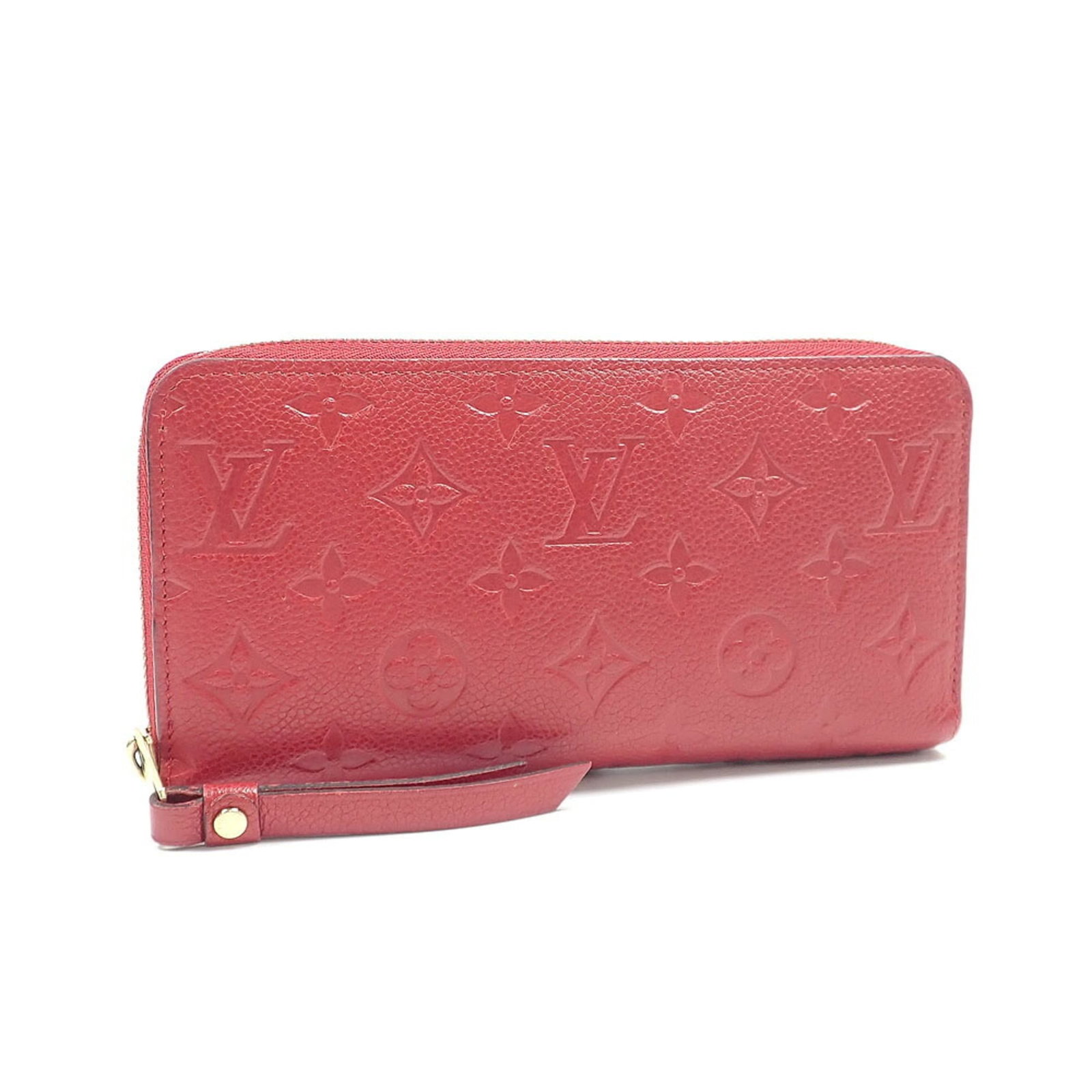 Louis Vuitton Long Wallet (Bi-Fold) Monogram Empreinte: Louis Vuitton Long Wallet (Bi-Fold) Monogram Empreinte The Louis Vuitton Long Wallet (Bi-Fold) Monogram Empreinte boasts its iconic Sacret color, adding an air of sophistication to any outfit. Measuri