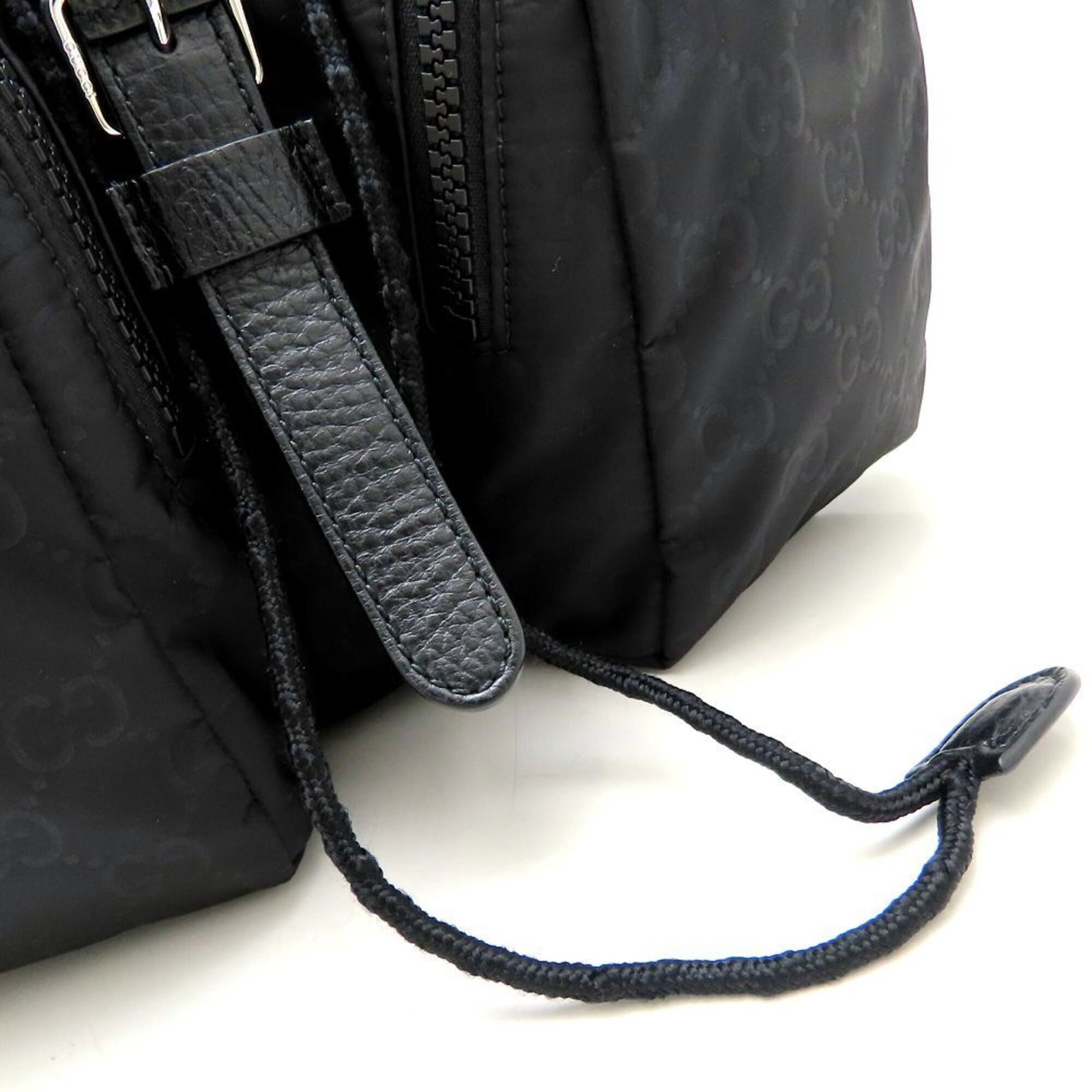 Nylon Leather Backpack by Gucci - 12