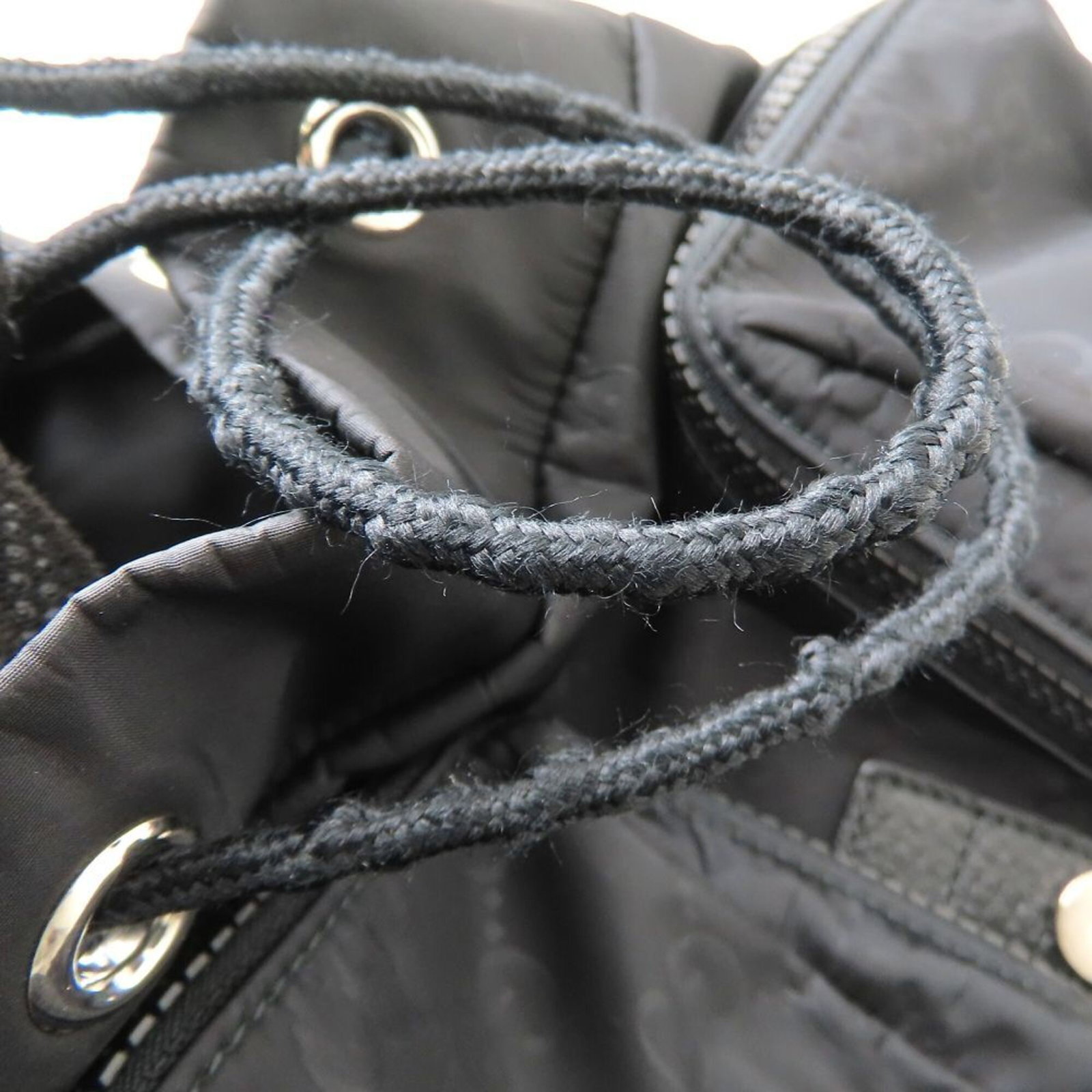 Nylon Leather Backpack by Gucci - 14