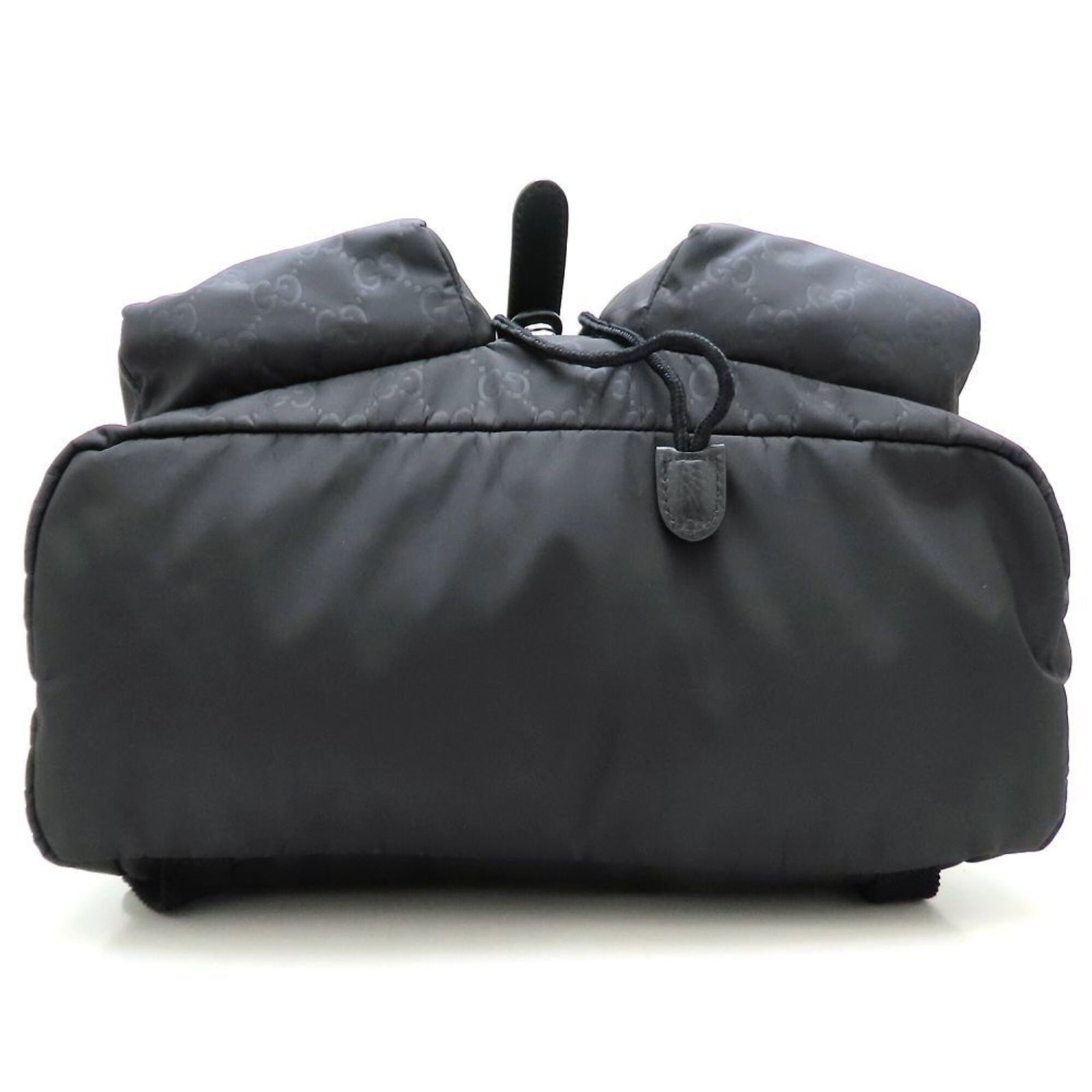 Nylon Leather Backpack by Gucci - 4
