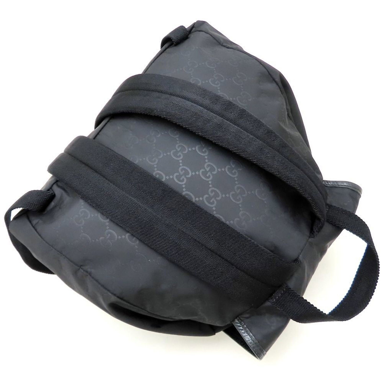 Nylon Leather Backpack by Gucci - 5