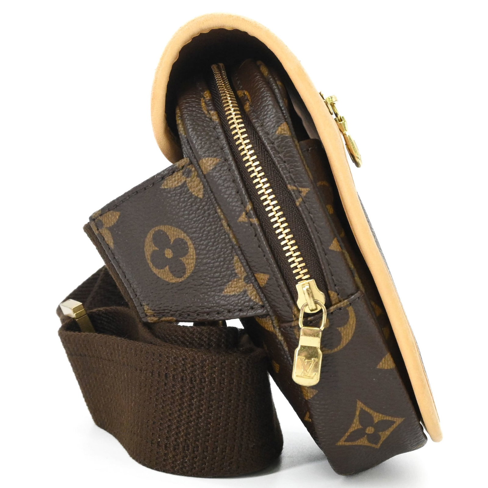 Canvas Monogram Louis Vuitton Pouch - 3