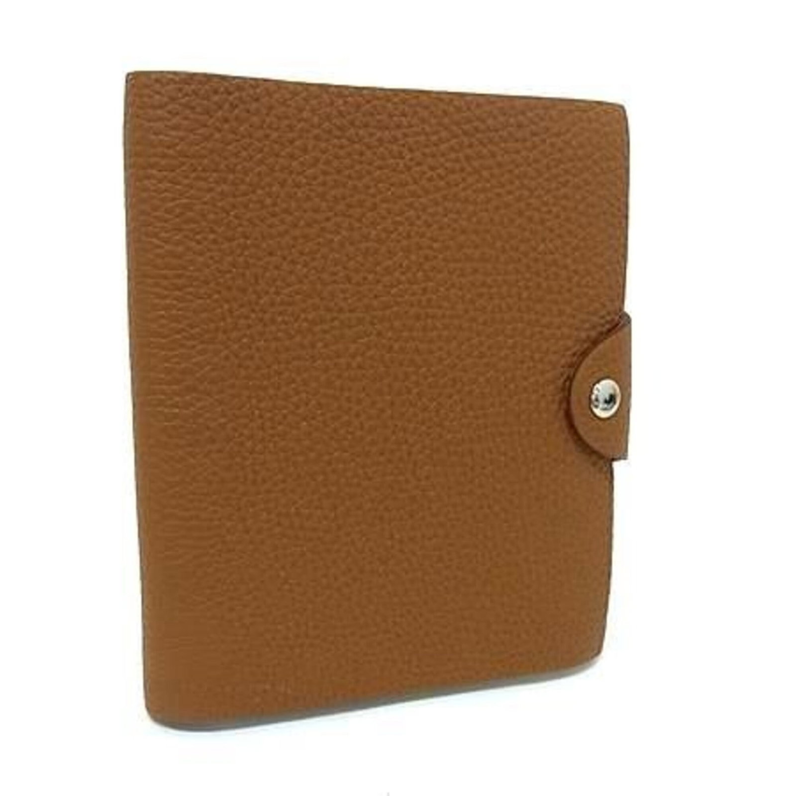 Hermes Ulysses Pm Notebook Cover Brown Togo Leather Men'S & Women'S Stationery: Hermes Ulysses Pm Notebook Cover Brown Togo Leather Men'S & Women'S Stationery Brown Togo Leather Notebook Cover from Hermes, measuring 13.1cm x 15.9cm x 2cm, features high-quality brown togo leather 