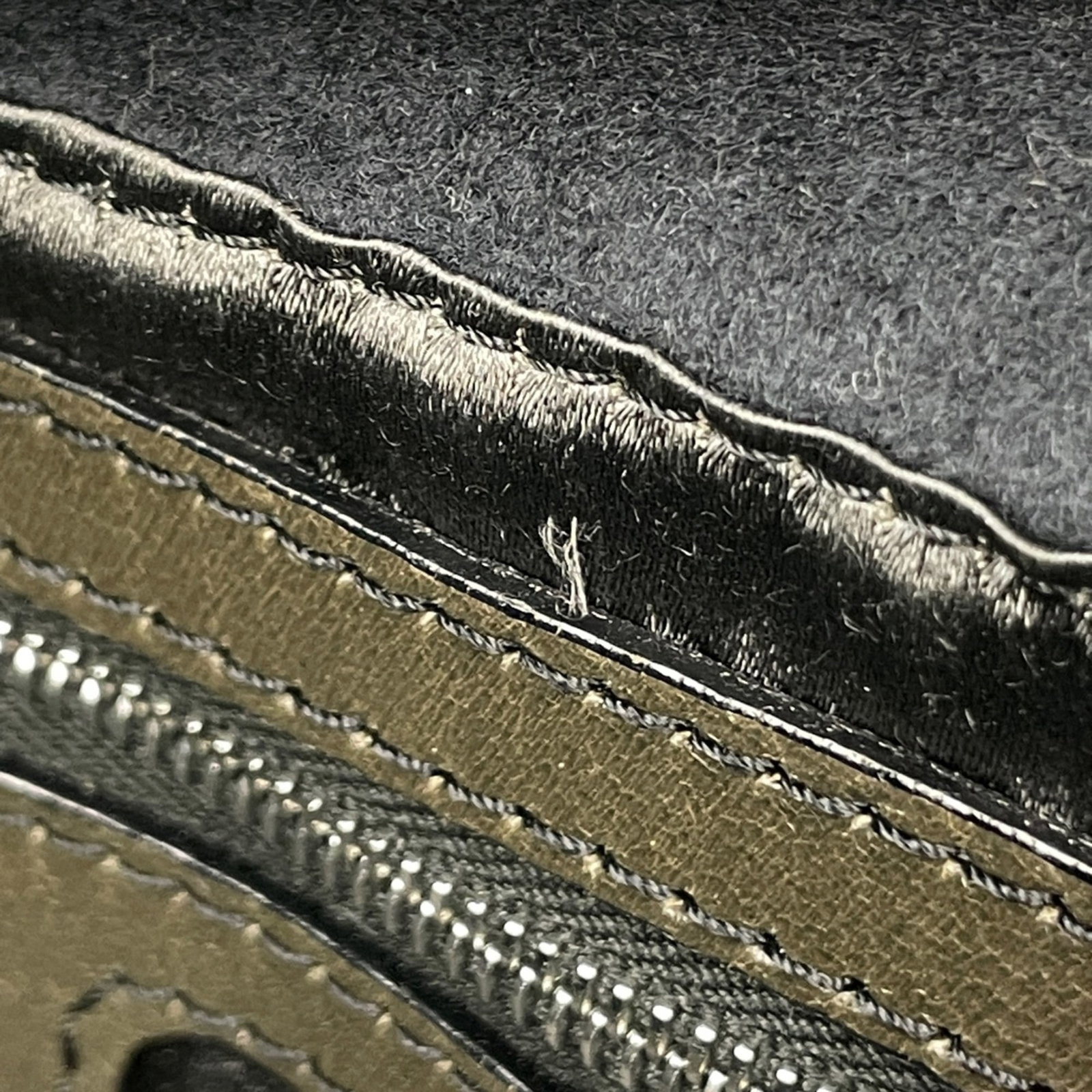 Fendi Shoulder Bag Fabric Leather - 10