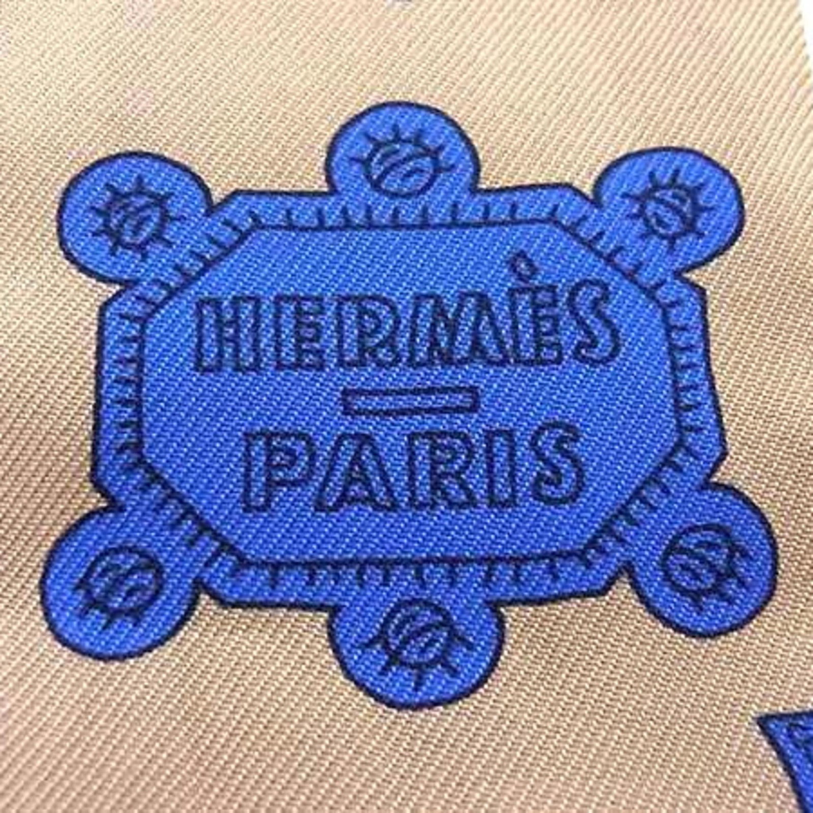 Silk Hermes Scarf 100% - 2