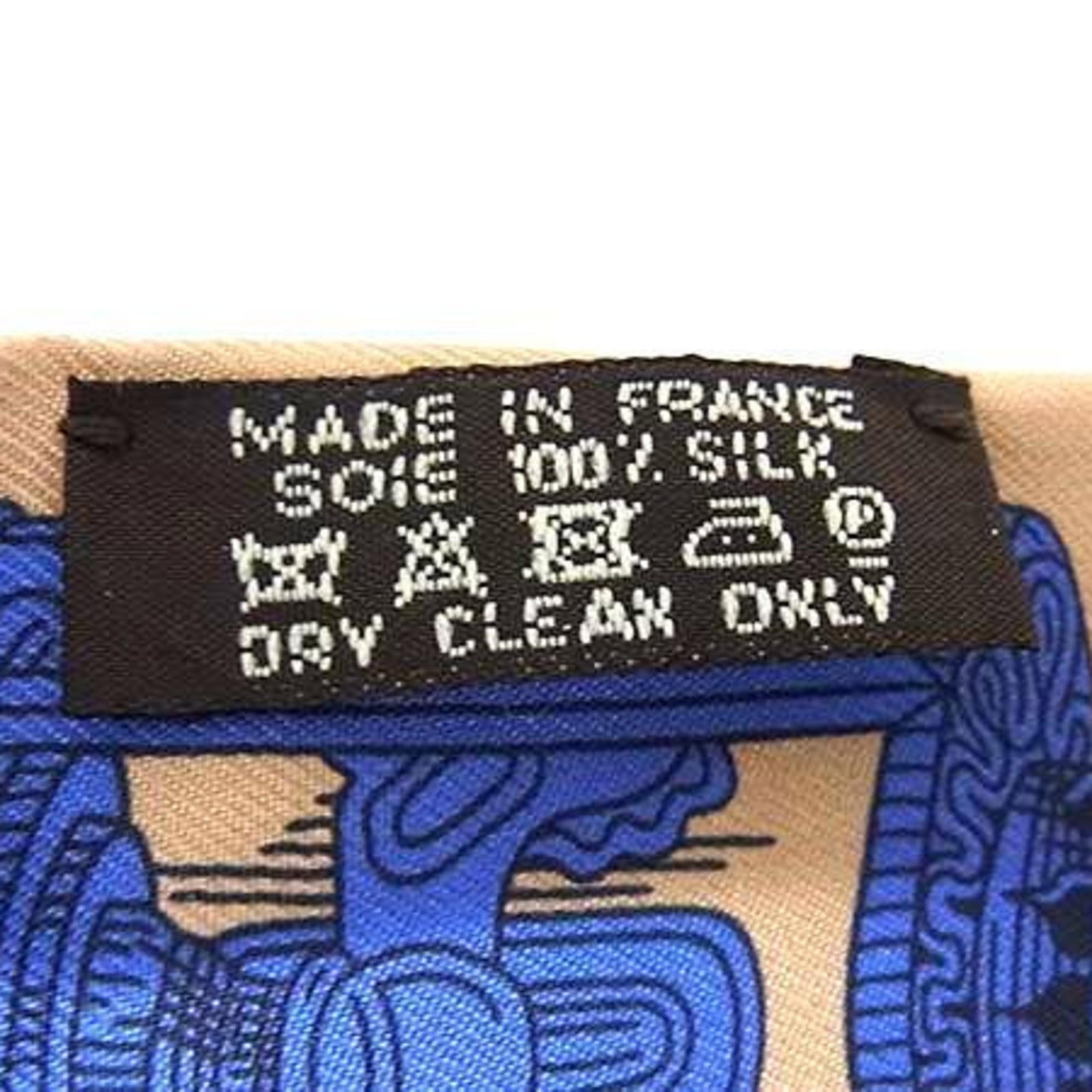 Silk Hermes Scarf 100% - 4