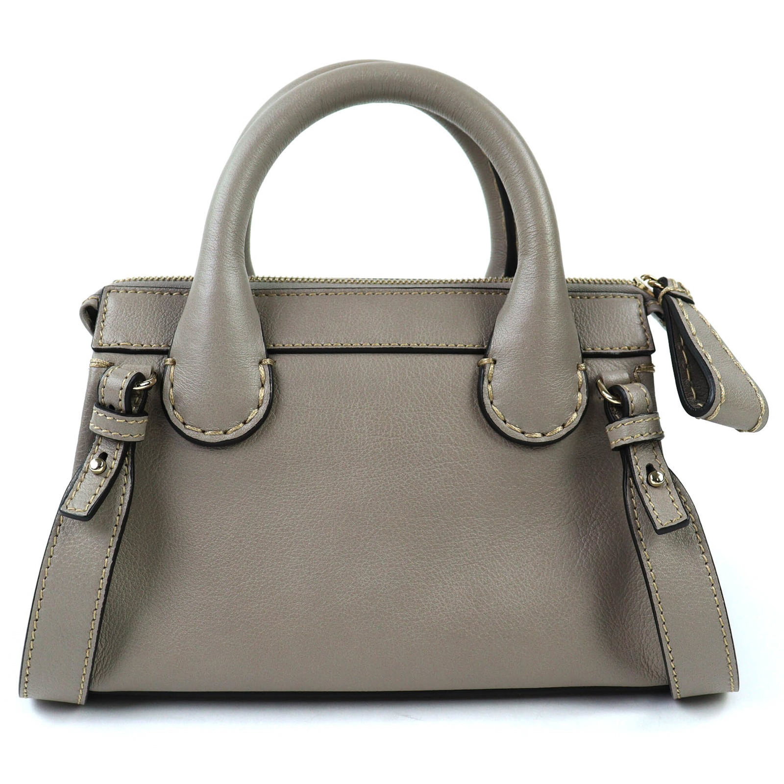 Chlo Handbag Shoulder Bag Leather - 3