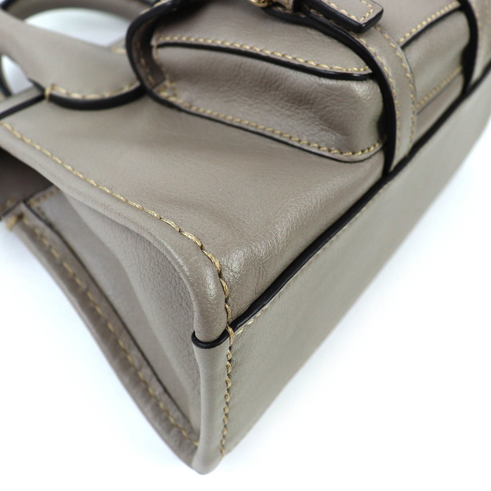 Chlo Handbag Shoulder Bag Leather - 6