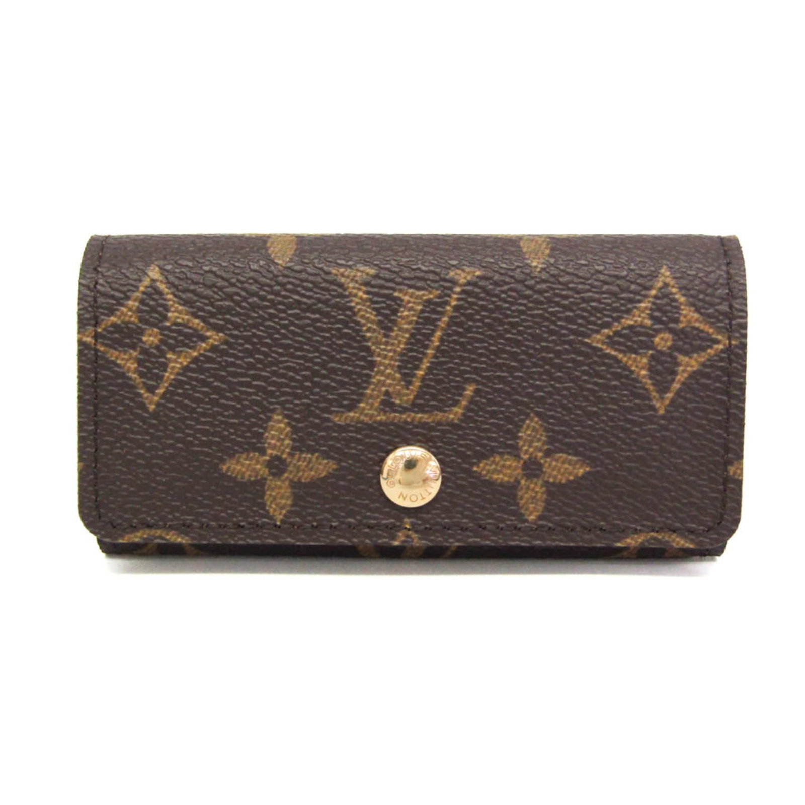 Vuitton Louis Keycase Monogram: Vuitton Louis Keycase Monogram The Vuitton Louis Keycase Monogram boasts its iconic monogram pattern, a signature design element of the brand. Made from high-quality materials, this keycase features