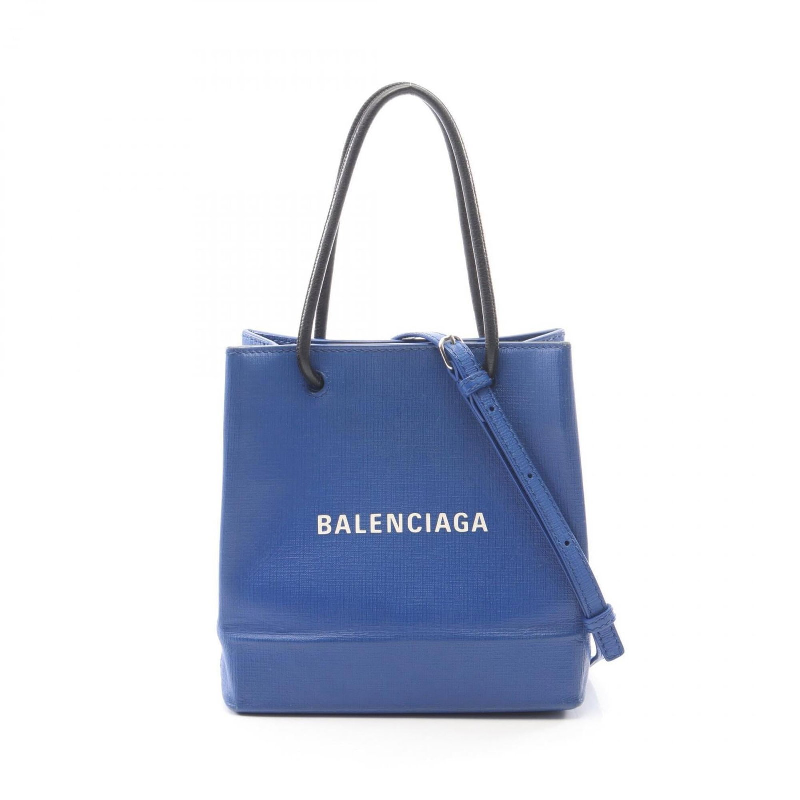 Handbag tote bag leather bag: Handbag tote bag leather bag Black leather tote bag from Balenciaga, measuring 20cm x 19cm x 9cm. The bag features high-quality leather construction and a classic design. A stylish accessory for