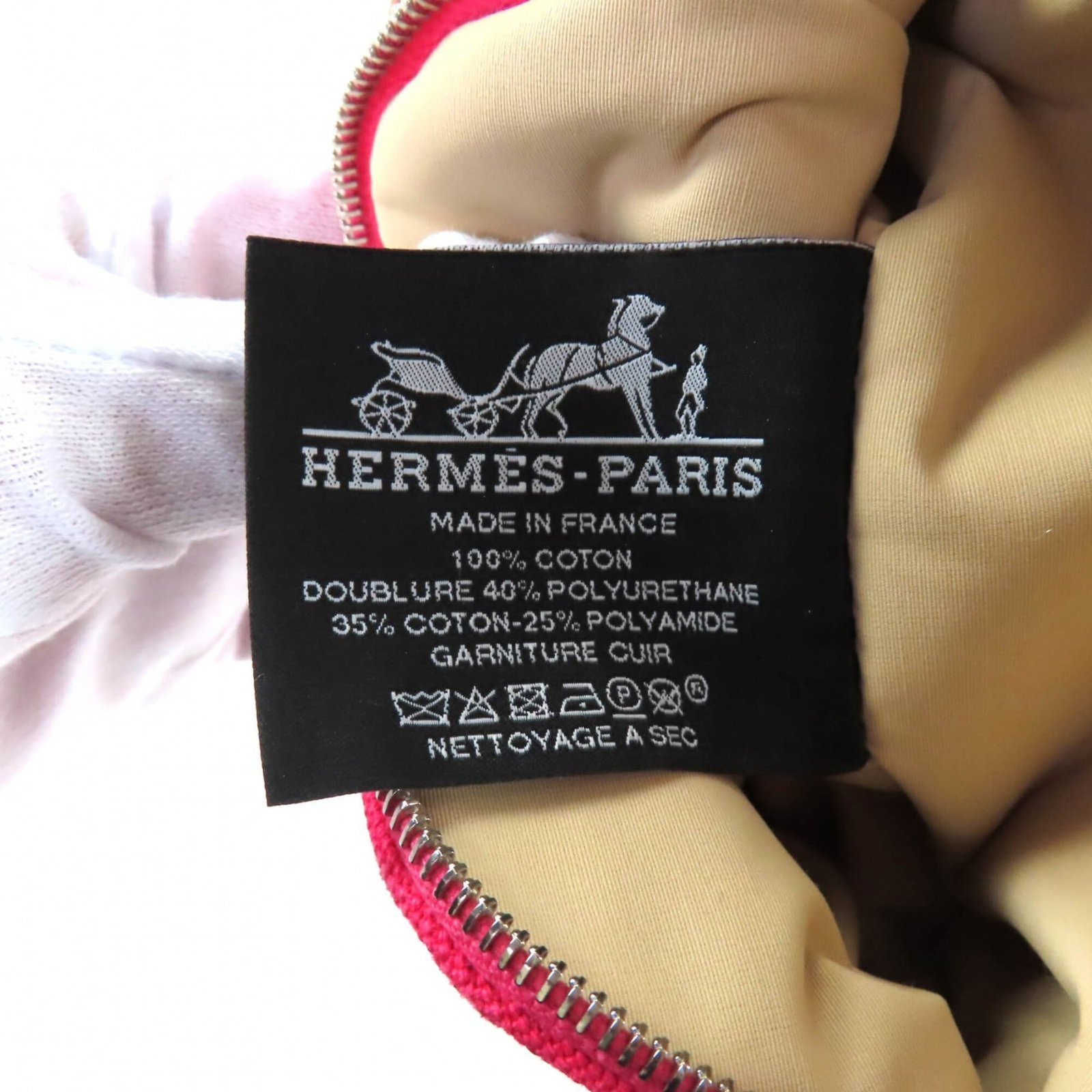 Cotton Elastane Polyamide Pouch by Hermes - 8