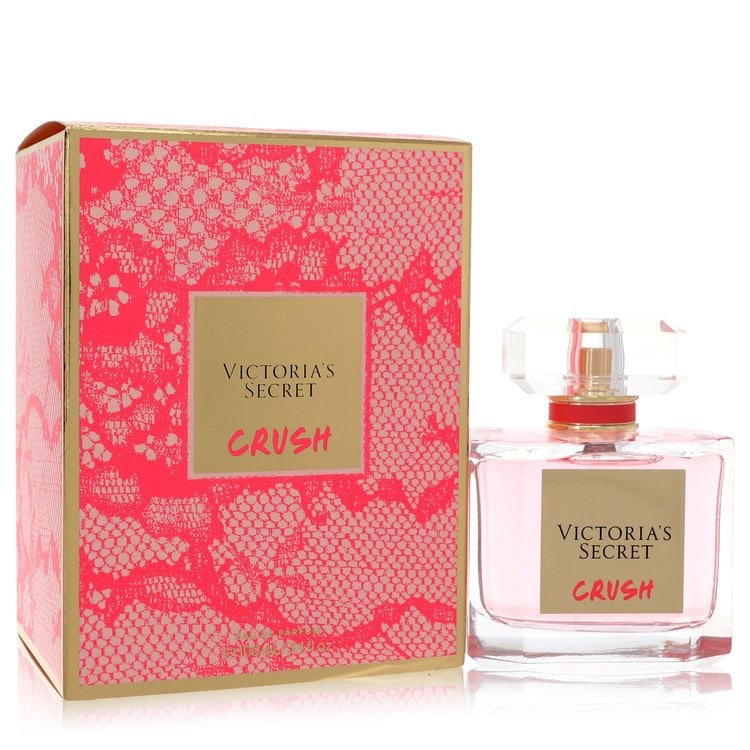 Victoria's Secret Crush by Victoria's Secret Eau De Parfum Spray 3.4 oz: Victoria's Secret Crush by Victoria's Secret Eau De Parfum Spray 3.4 oz Victoria's Secret Crush by Victoria's Secret Eau De Parfum Spray 3.4 oz boasts a sweet yet feisty scent, featuring notes of