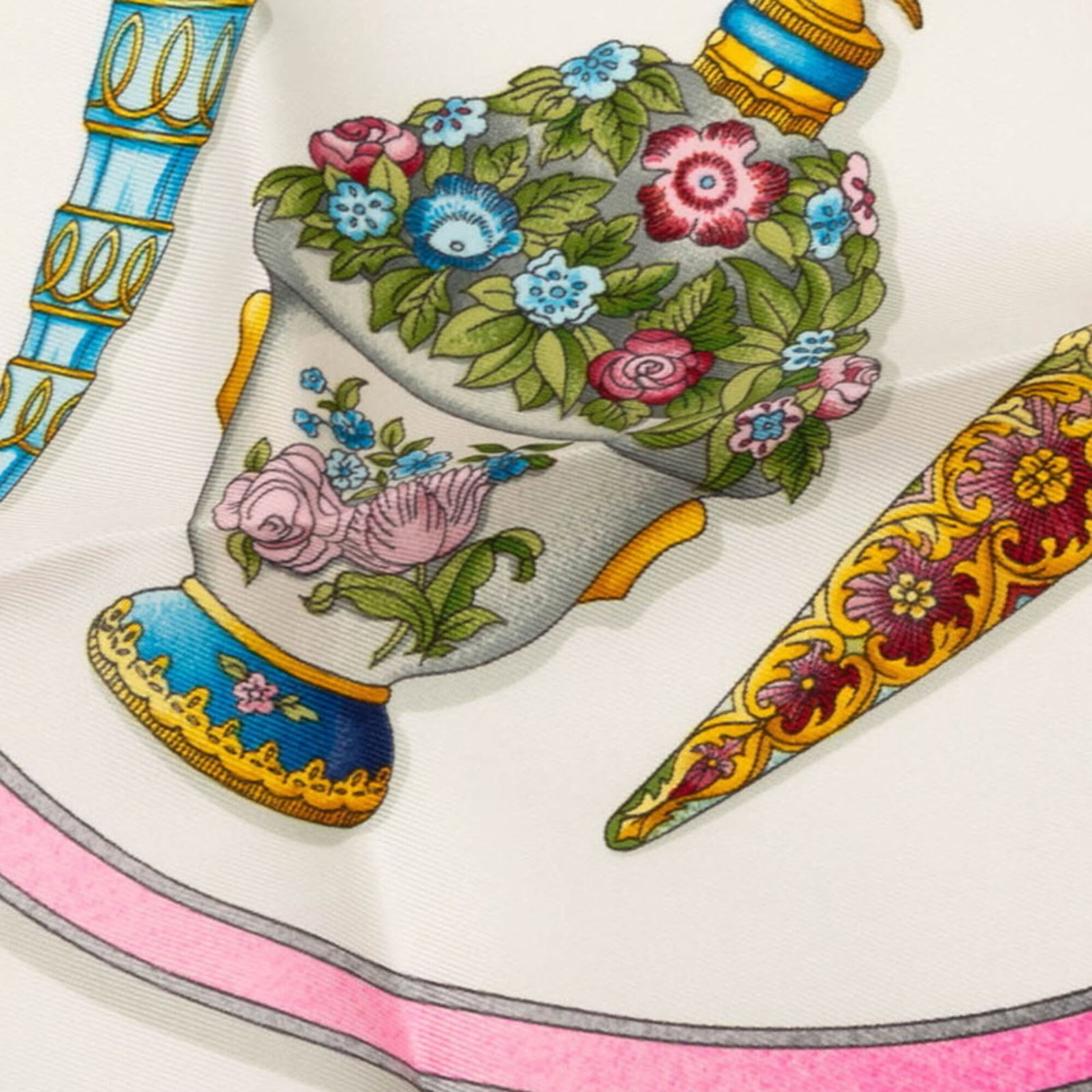 Hermes Silk Scarf - 4
