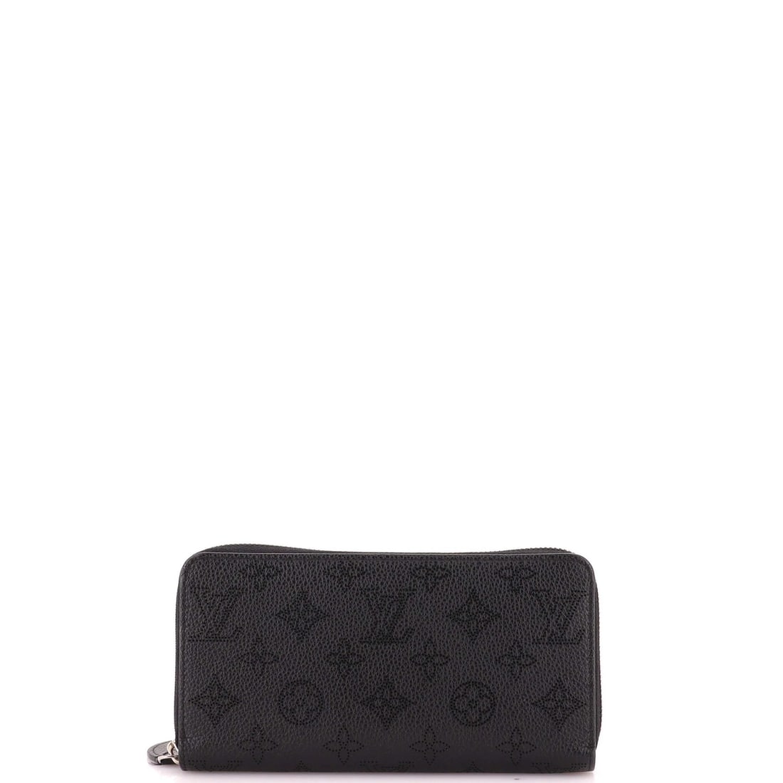 Vuitton Wallet Zippy Louis Mahina Leather: Vuitton Wallet Zippy Louis Mahina Leather Black Mahina Leather Louis Vuitton Zippy Wallet with Silver Hardware, featuring a classic design and premium leather construction. This wallet measures 3.5"